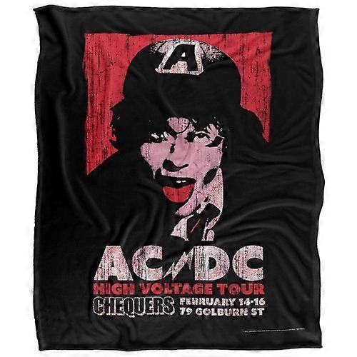 AC/DC High Voltage Live 1975 Silky Supersoft Blanket