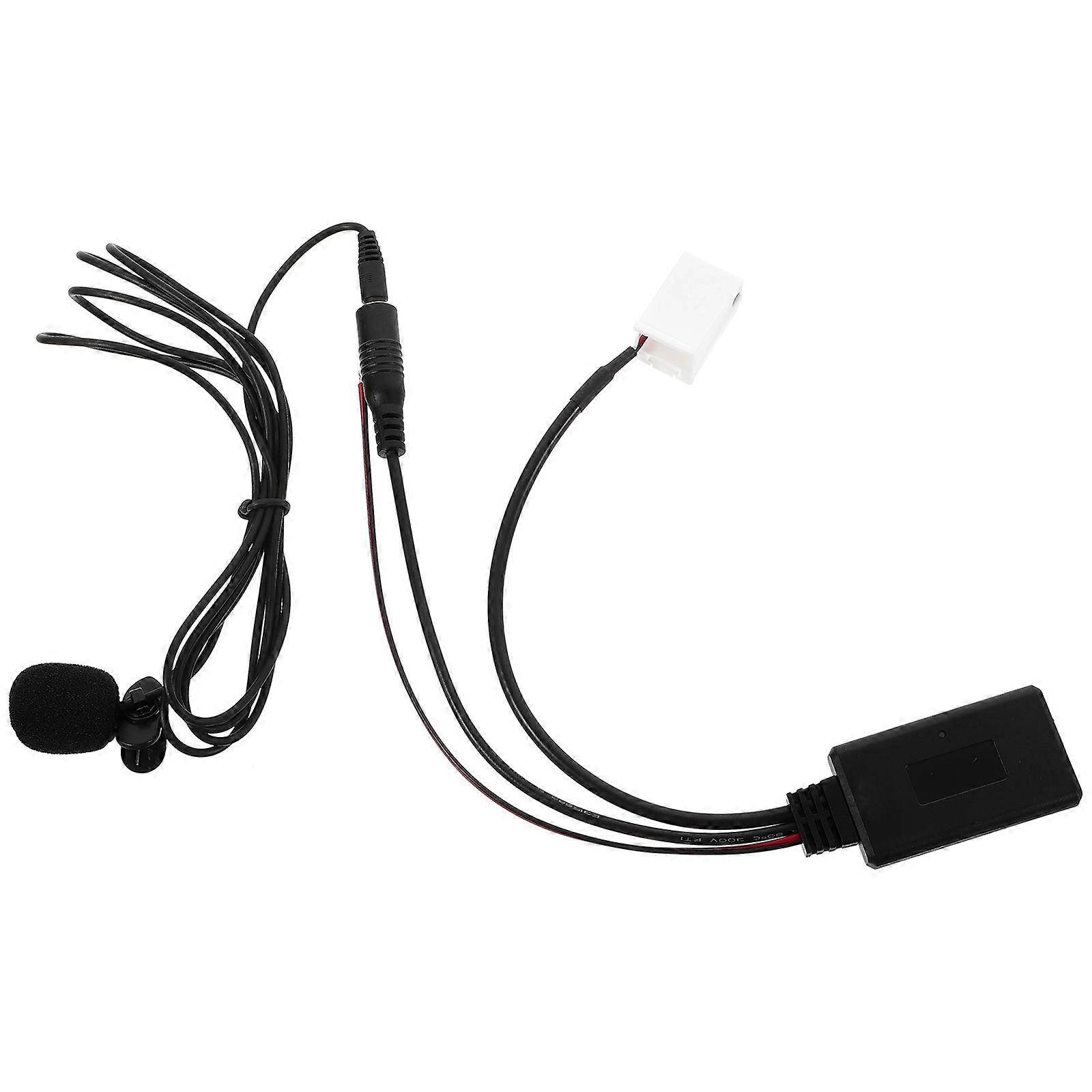 Car Microphone Audio Receiver Adapter for Hands-Free Use 1Set