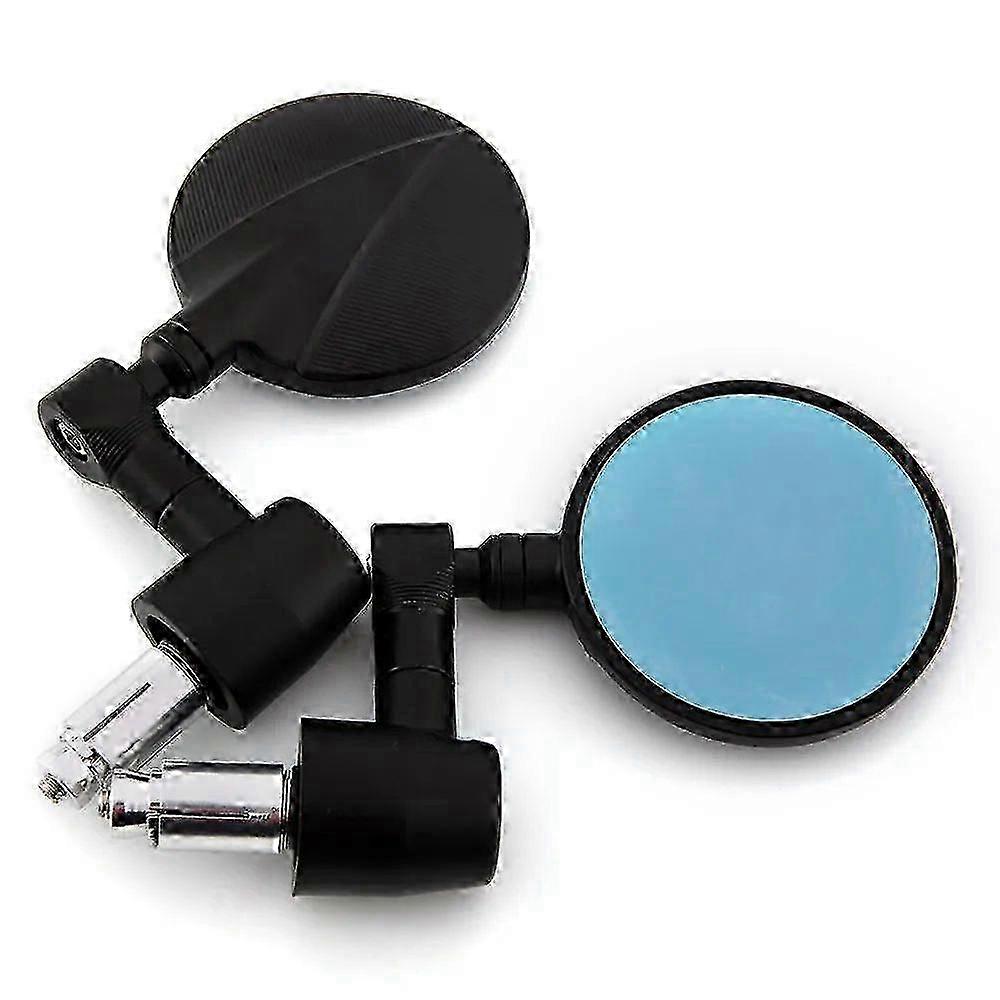 Black Rearview Mirrors for Certain Motorcycles and Compatible with Certain Brands