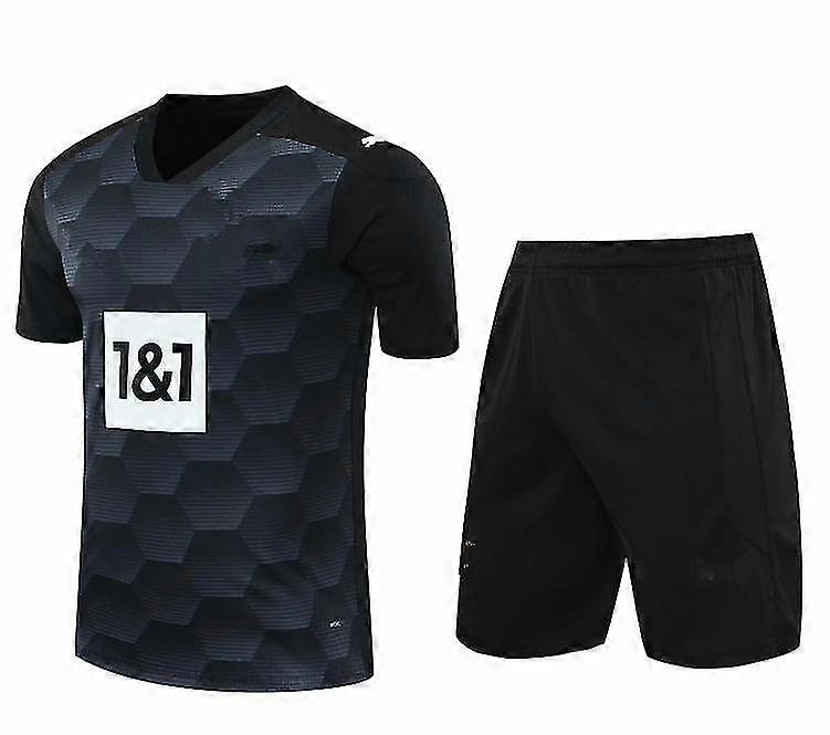 New Football Jersey Takım Elbise Kısa Kollu Şort Spor Antrenman Takım Elbise Erkekler ve Kadınlar İçin Boyut S-xxl