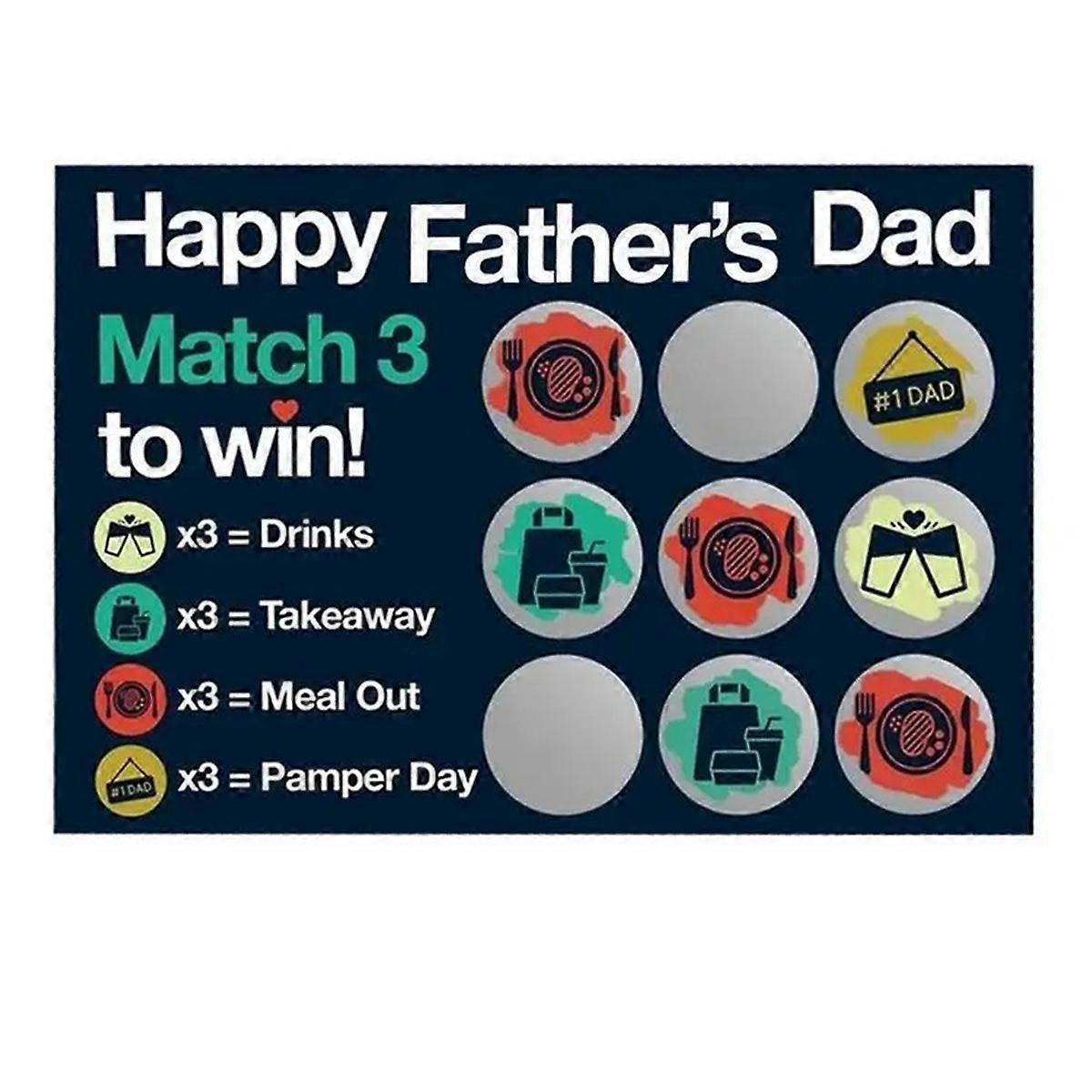  Greeting Card Scratch Off Cards With 4 Challenging Thing,A