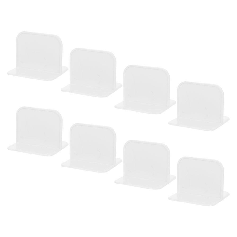 Adhesive Playpen Stabilizer Fence Holder Plastic Fixator for Home 8Pcs