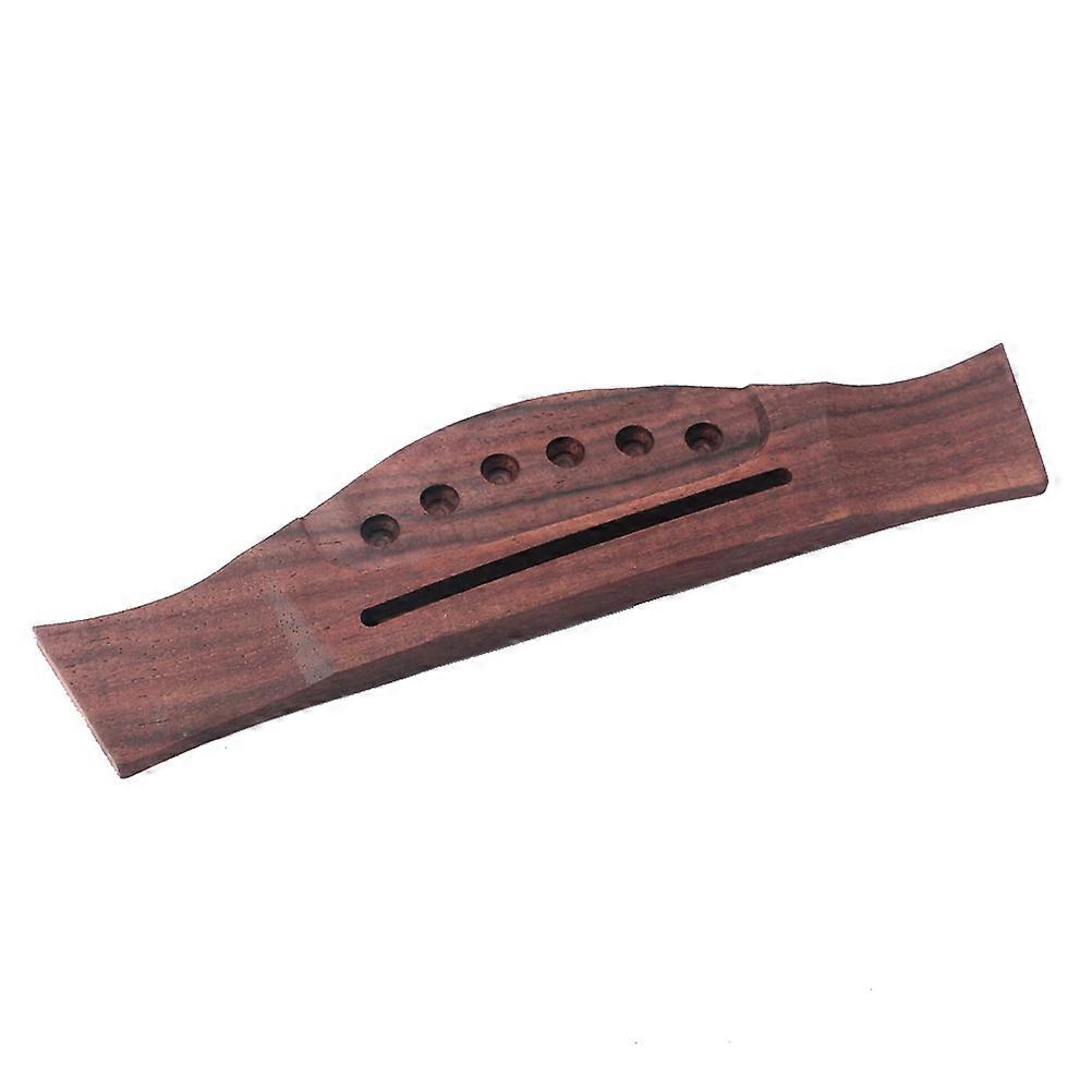 Guitar Parts Replacement Fishtail Shaped Slotted Bridge For Performance 1Set