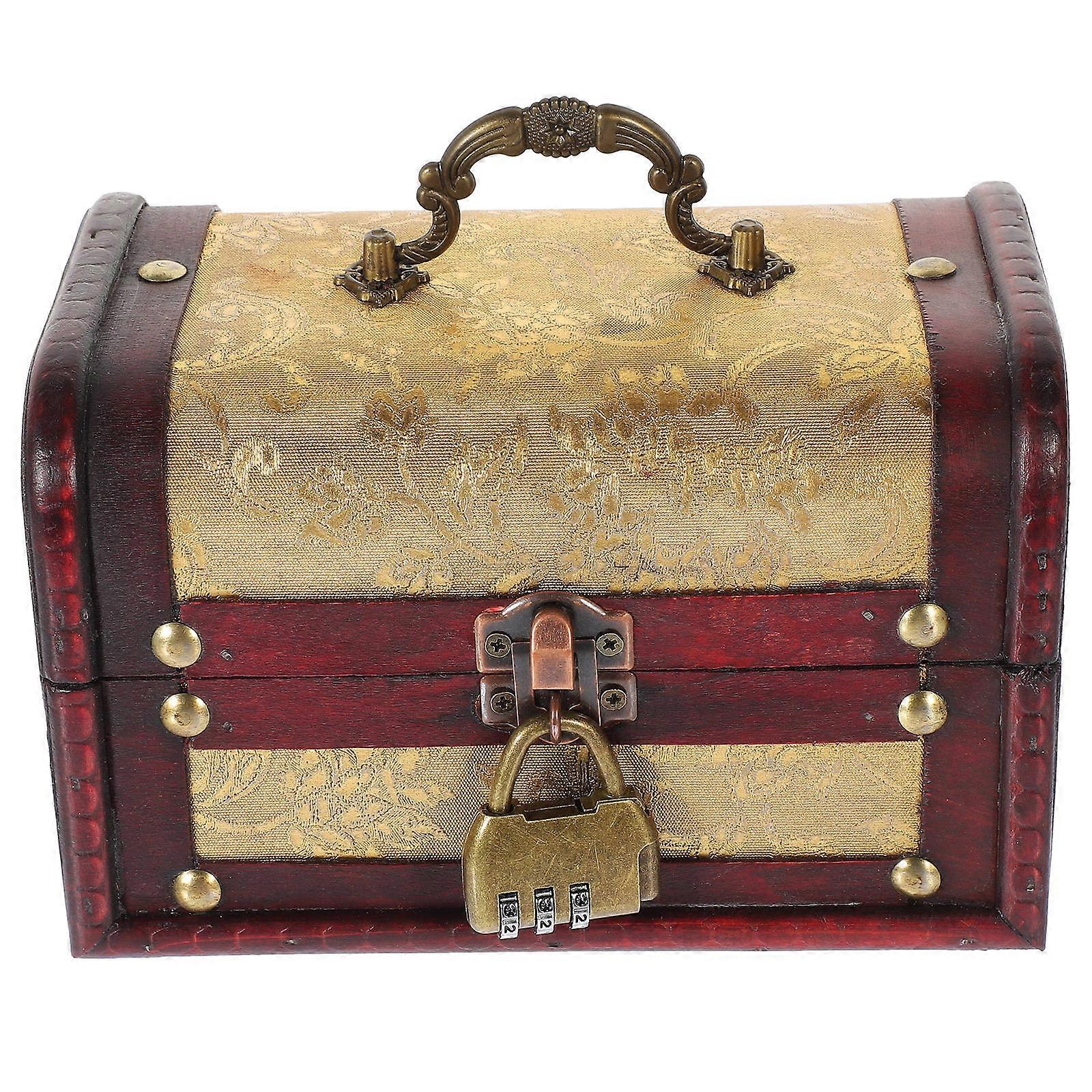 Rectangular Keepsake Chest 2Pcs Wooden Storage Box For Women Designed For Home Decoration And Gift Packaging Needs