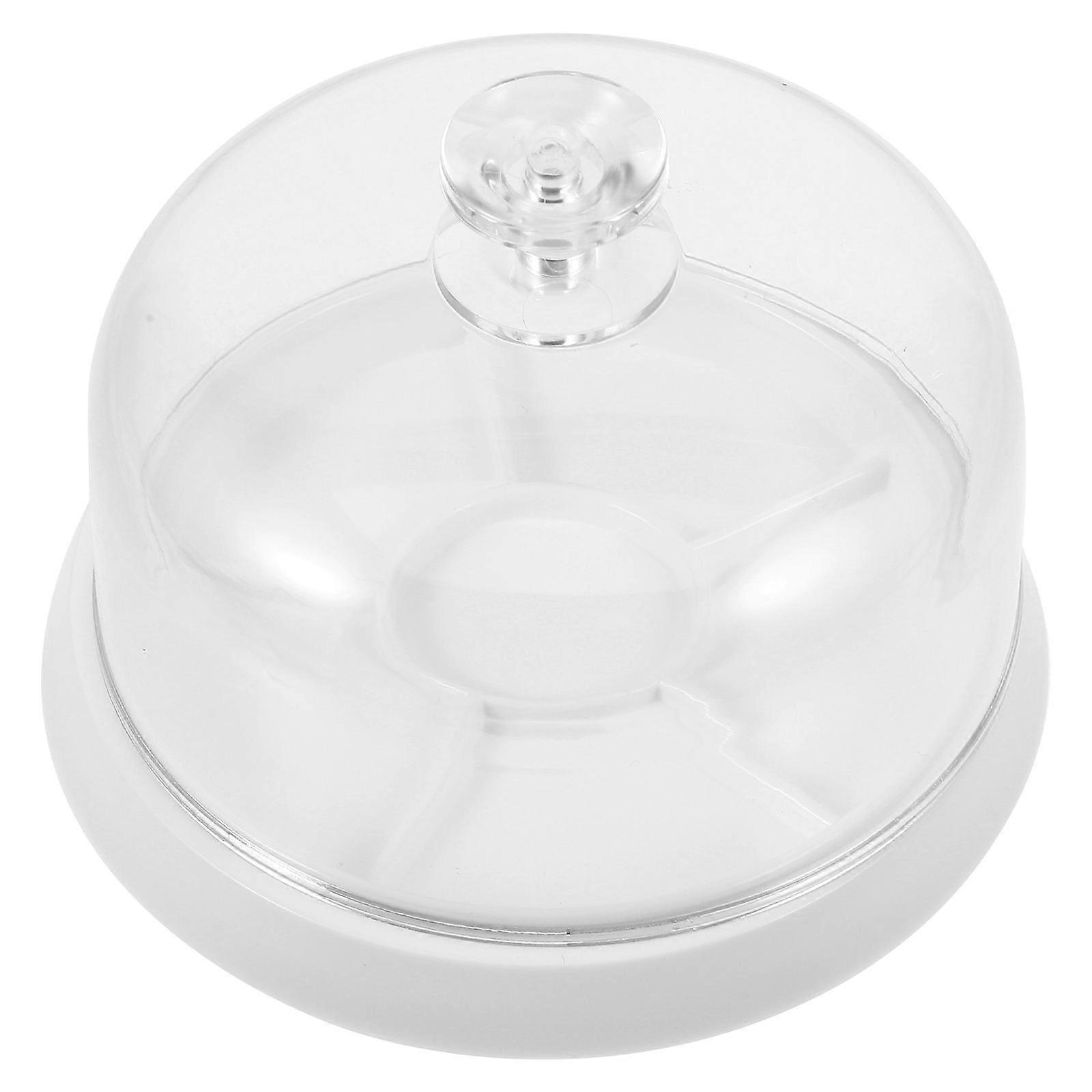 Watch Movement Storage Box with Dust Cover for Storage 5Pcs Plastic