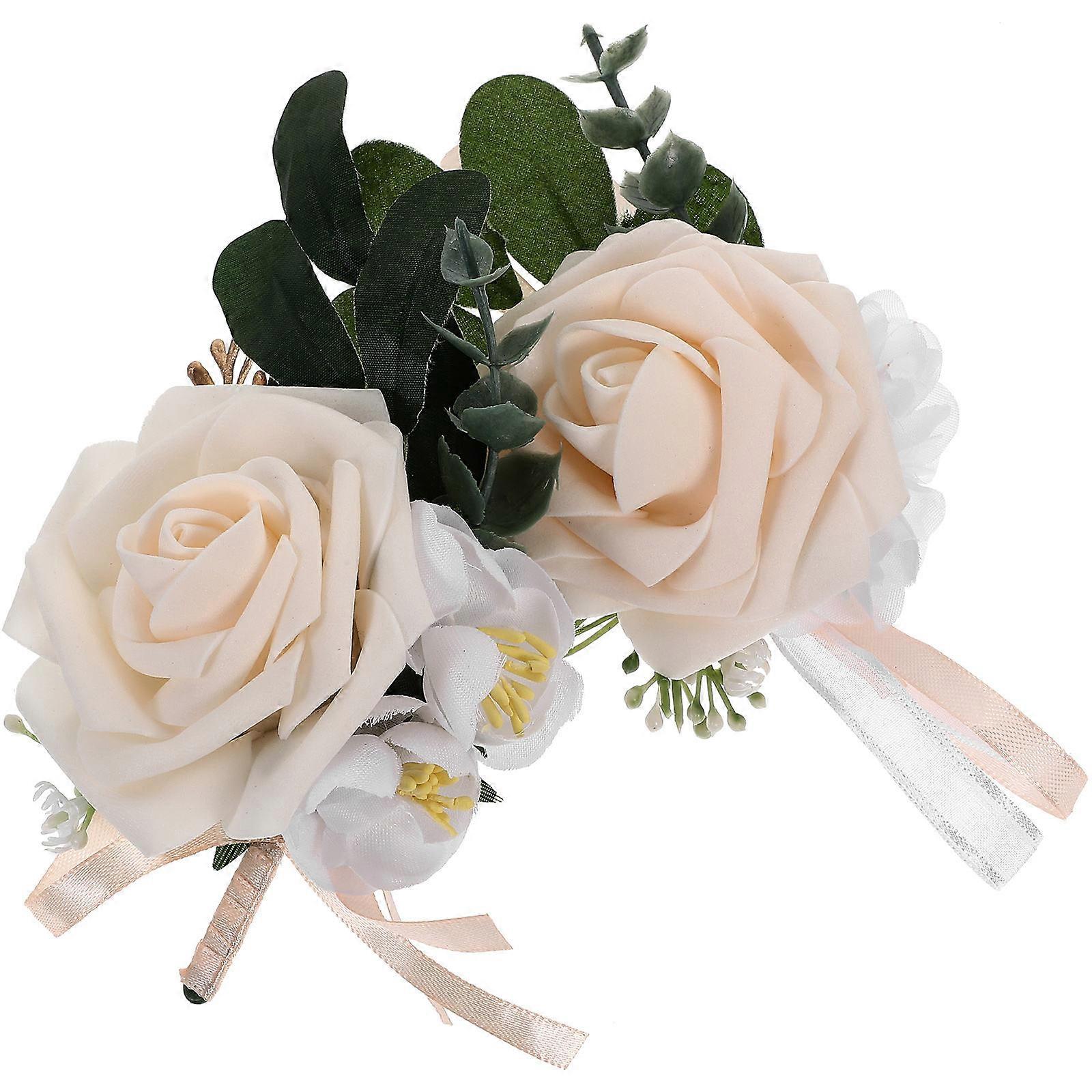 Corsage And Boutonniere Set Round Decorative Engagements Birthdays Formal Dinners 1 Set