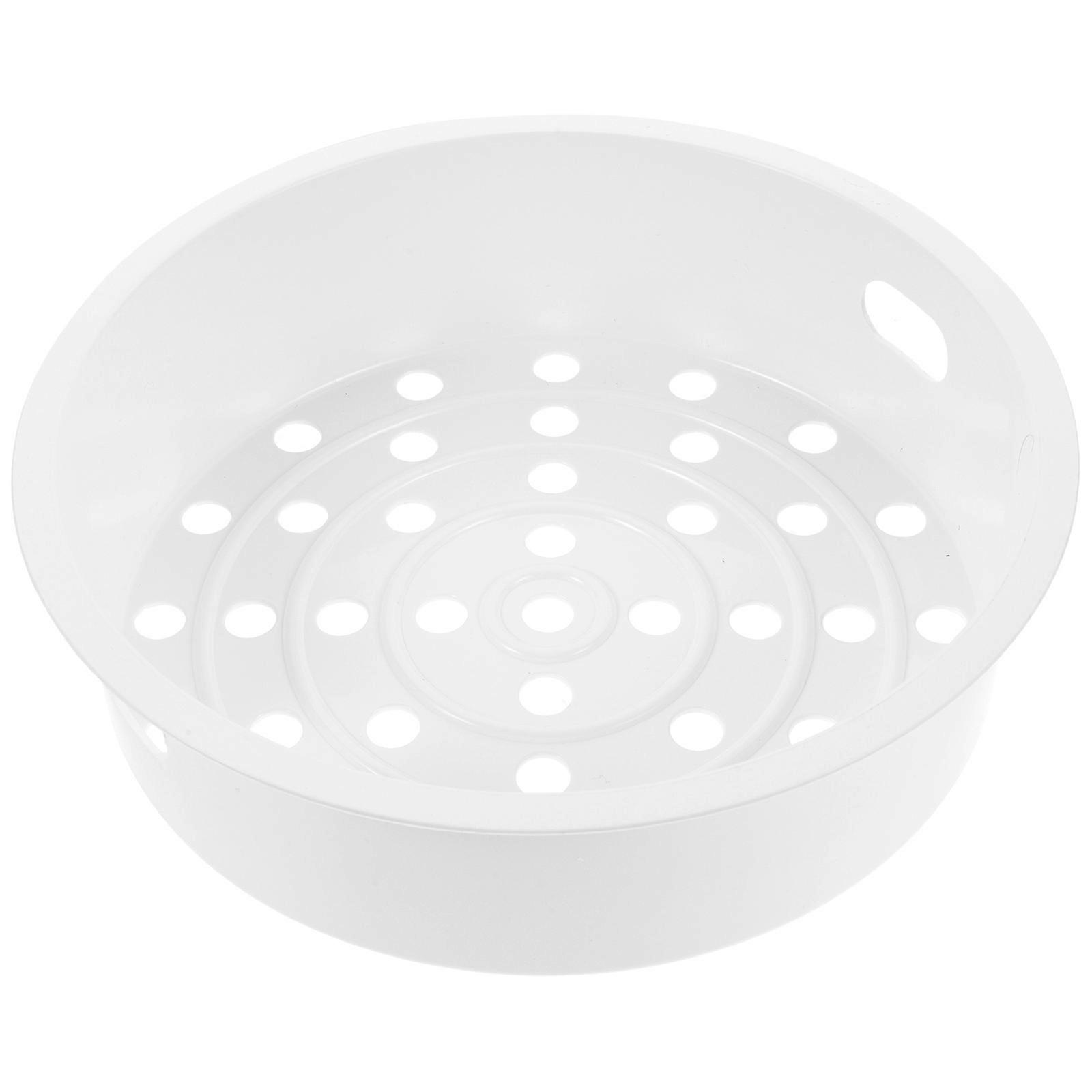 Household Steamer Basket Steamer for Food Cooking 5L White Material