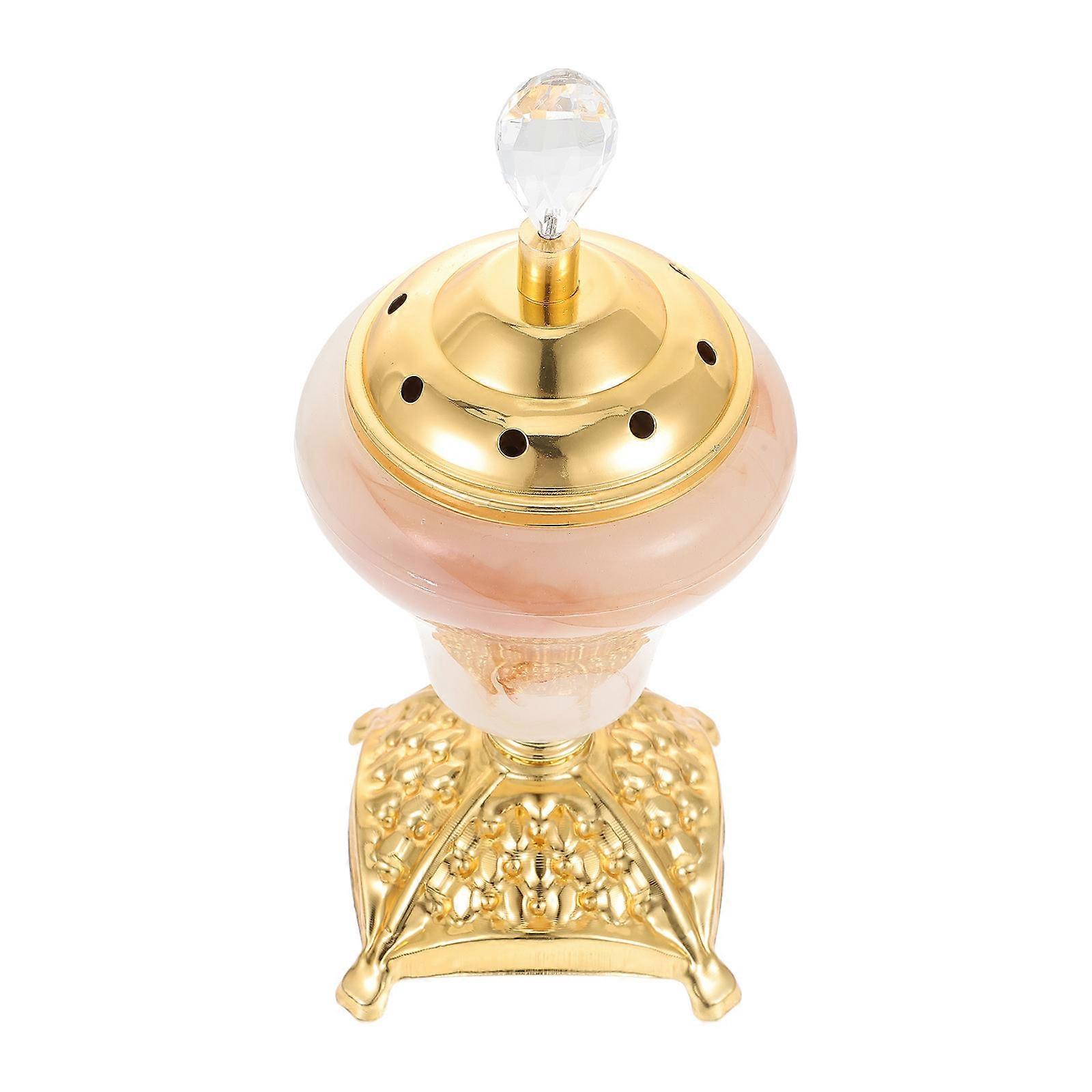 Metal Iron Incense Burner Middle East Censer for Home Usage Decor