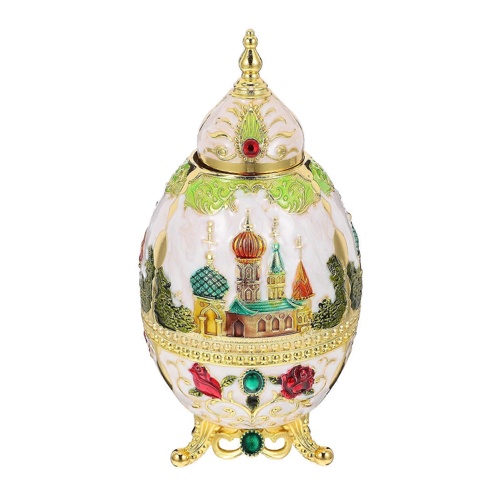 Retro Style Automatic Toothpick Holder with Easy Dispensing Function White