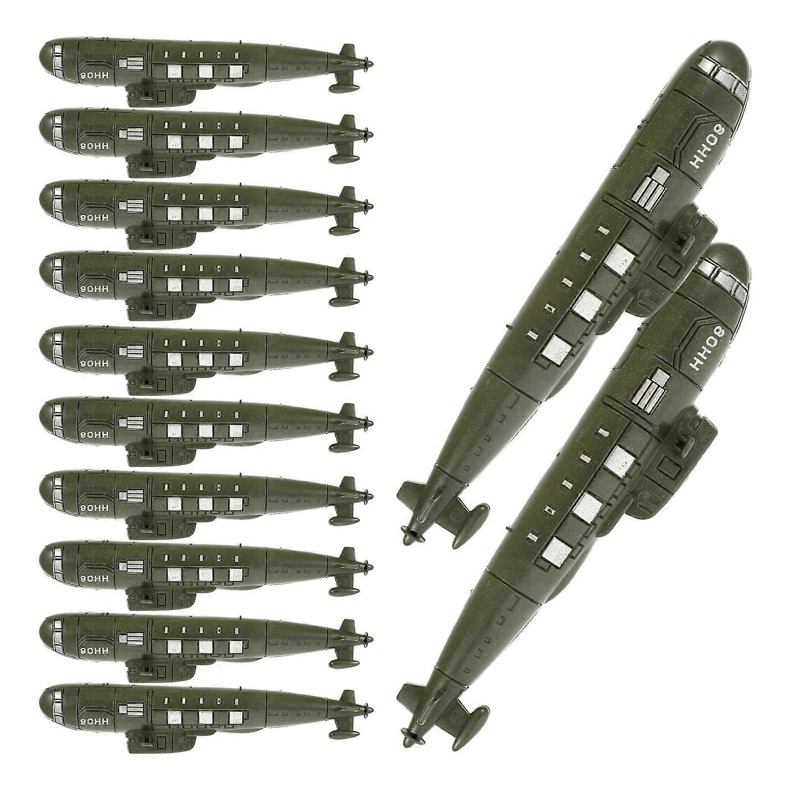 Submarines Models Toy Military Submarines for Decoration with 36Pcs Set