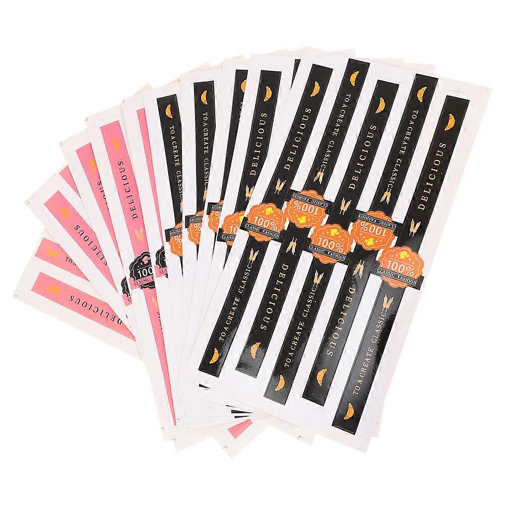 Cake Box Sealing Sticker Baking Seal Labels for Decoration 400Pcs Multi Color