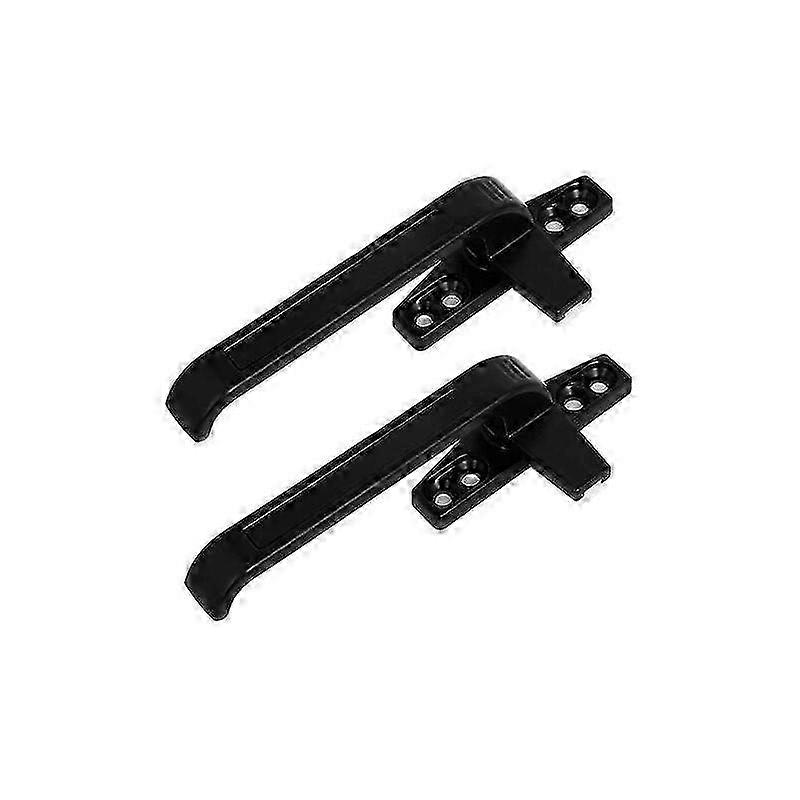 Zinc Alloy Left Fixing Screw Handle 2Pcs Lockable Window Handle Handle Door Window Wrist Edition 25-26