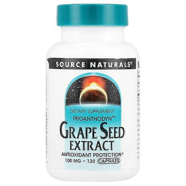 Source Naturals, Proanthodyn™, Grape Seed Extract, 100 mg, 120 Capsules