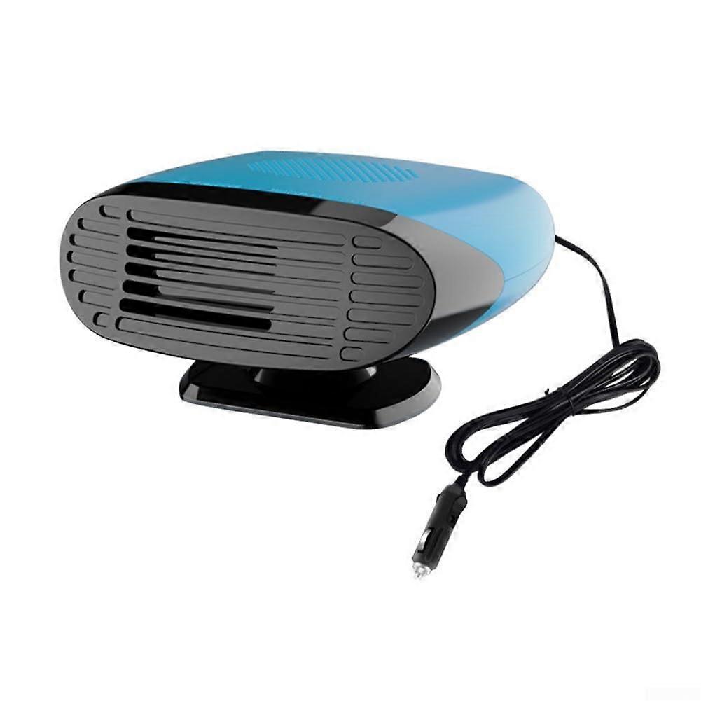 12V 24V Car Heater Fan For Heating, Cooling, And Defrosting  360 Degree Adjustable Rotation Dashboard Mount For Vehicle