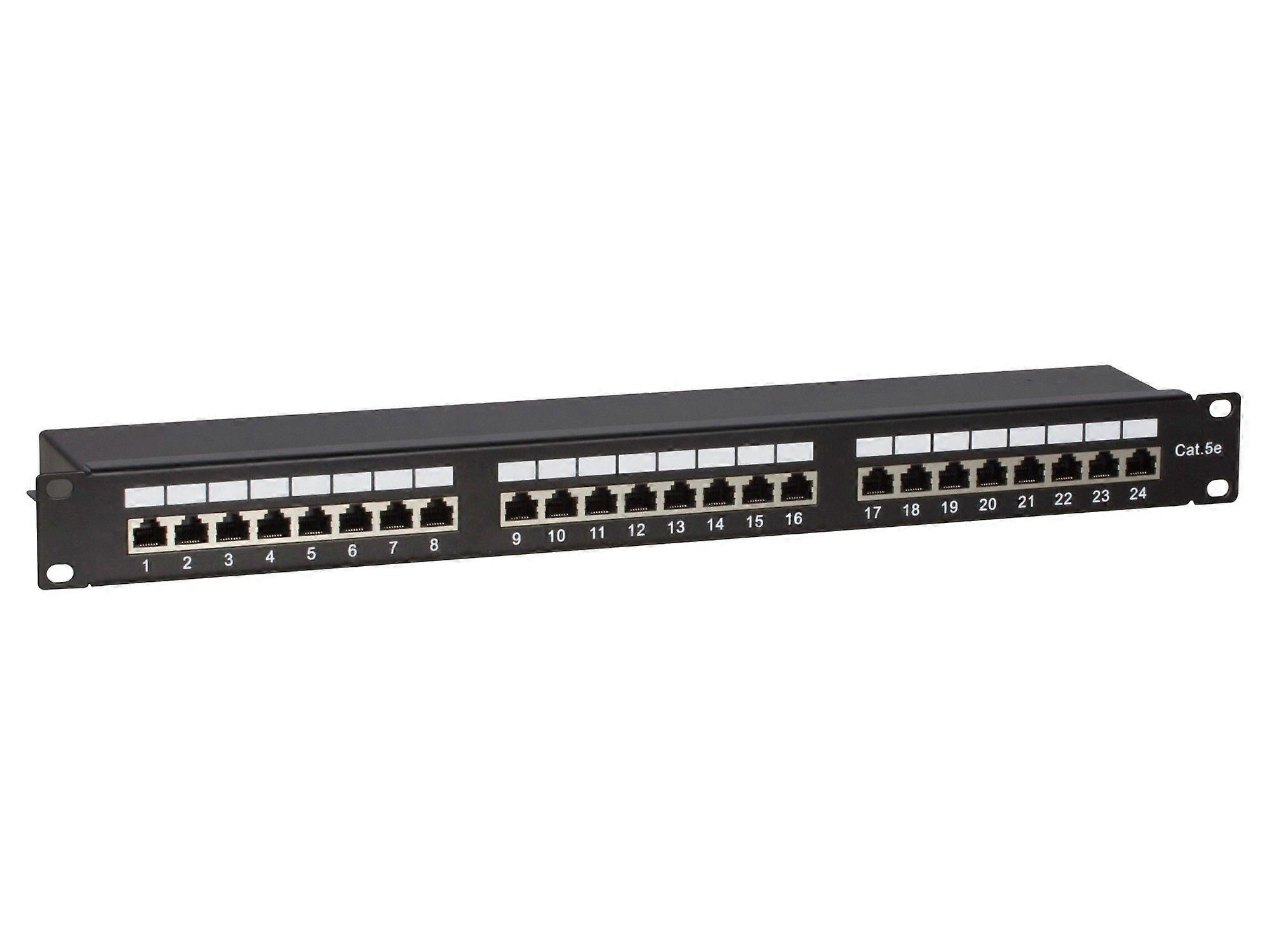 24-Port Cat5e Patch Panel Idc
