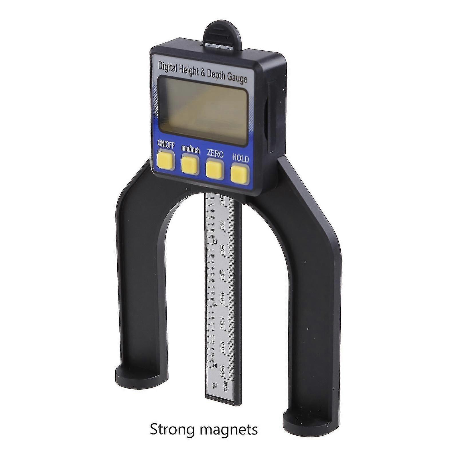 Digital Depth Gauge Digital Height Depth Measuring Tool For Trimmer Router Wood