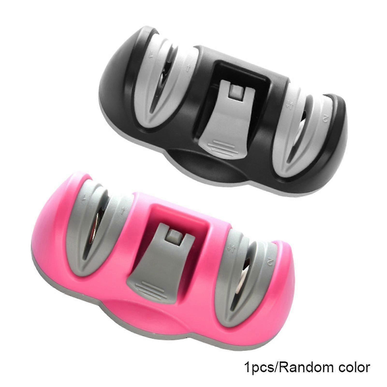 Kitchen Cutter Sharpener 2-stage Sharpening Stone Multifunction Manual Blade Sharpening Tool