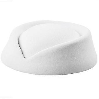 Vintage Beret Hat for Flight Attendant Uniform Stylish Retro Caps for Women