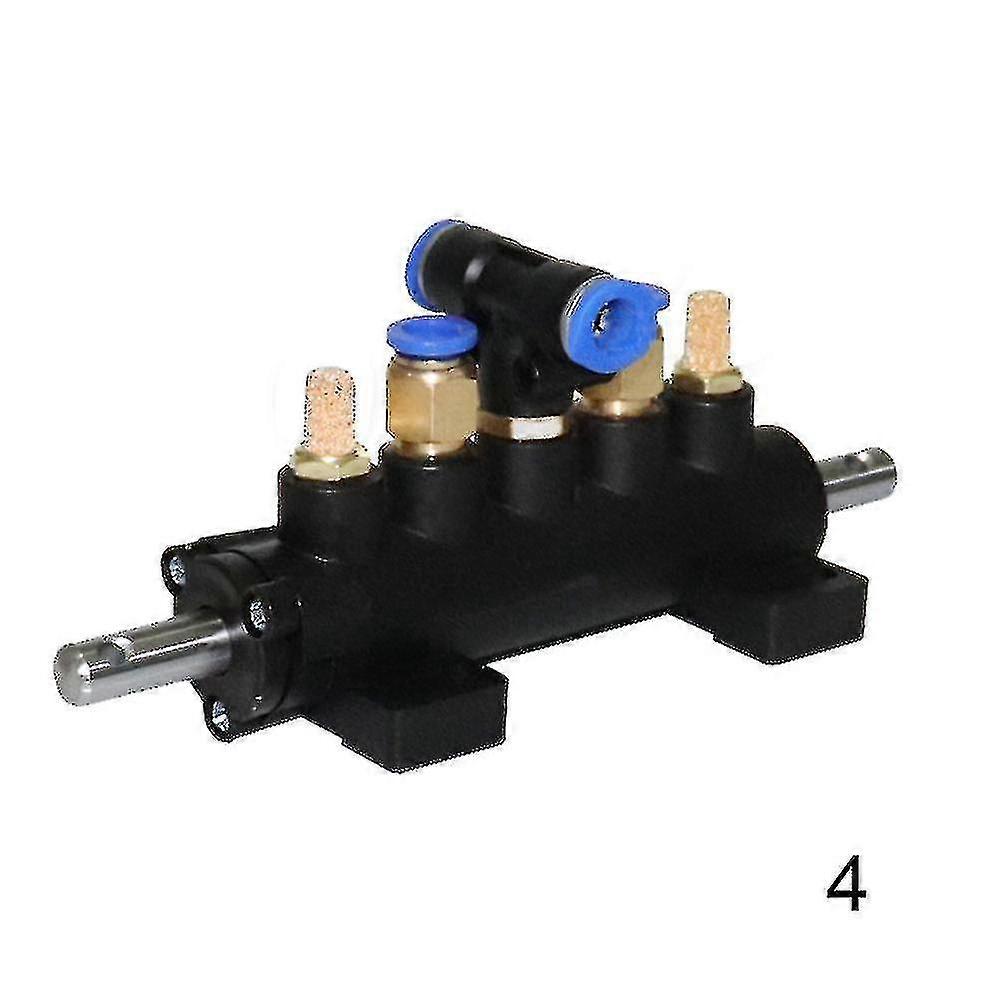 Tire changer machine foot pedal valve for air control five way