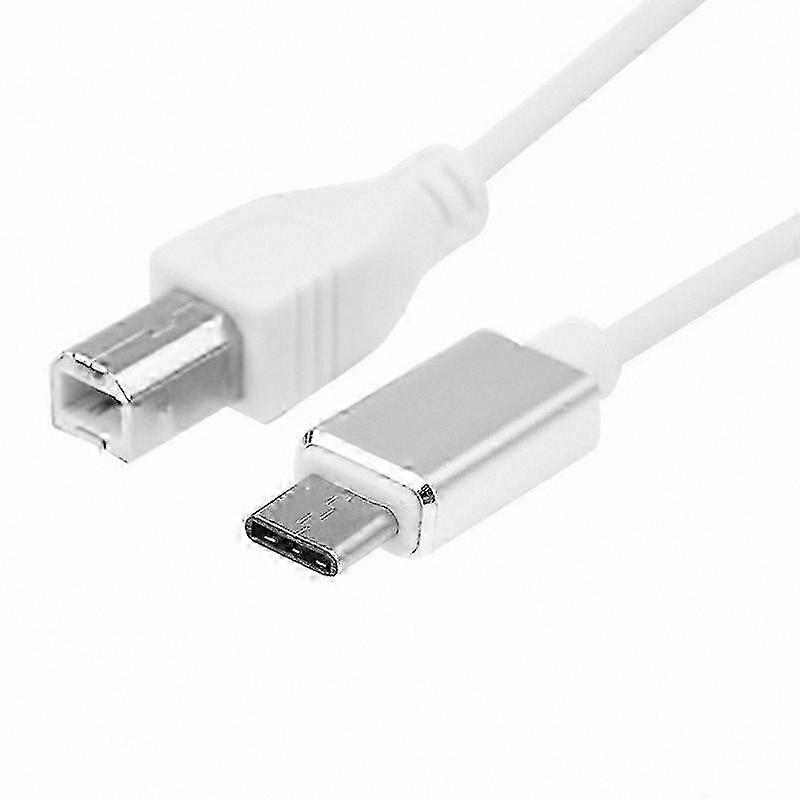 USB-C til USB-B-adapter for musikkinstrumenter og utstyr