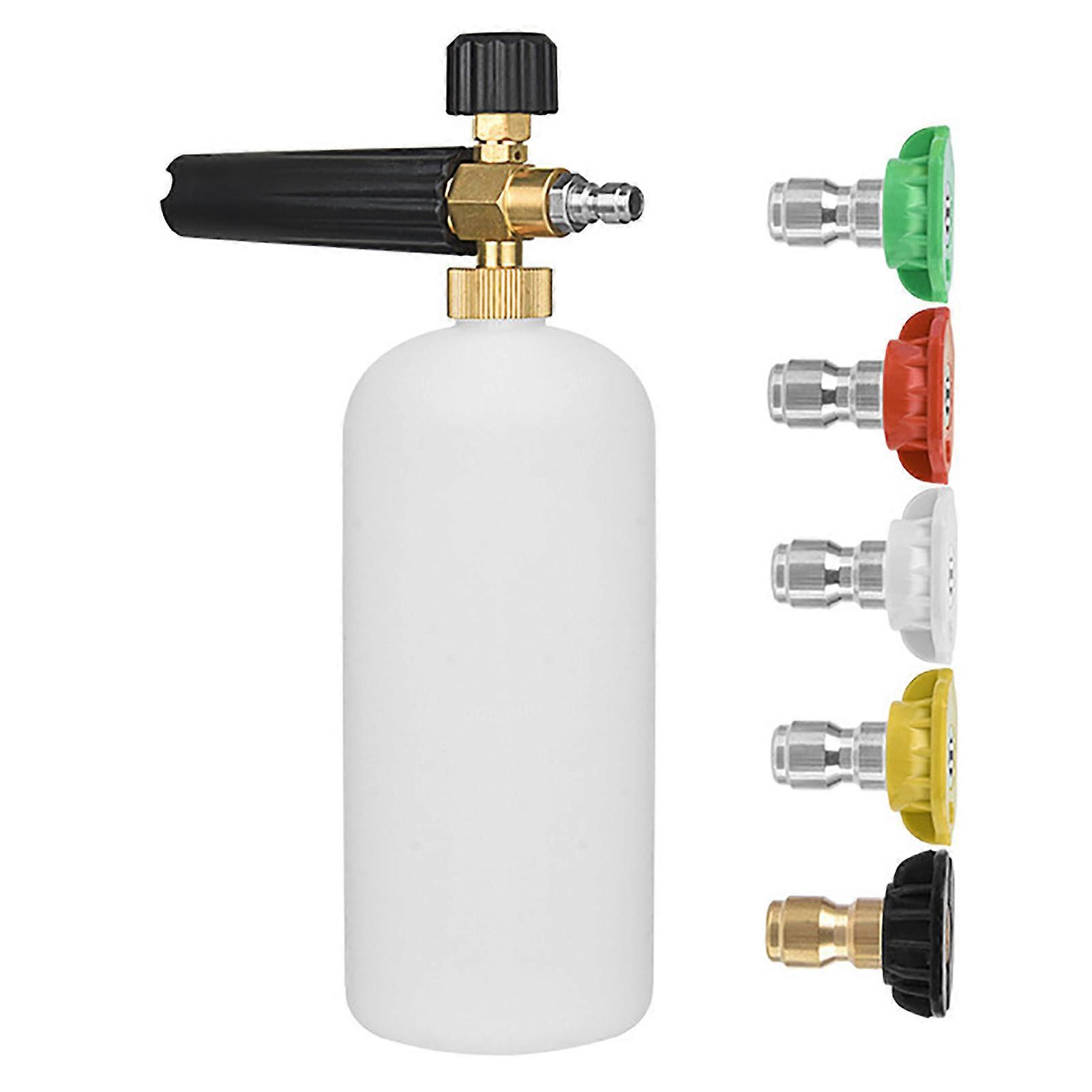 Rich foam sprayer for pressure washer