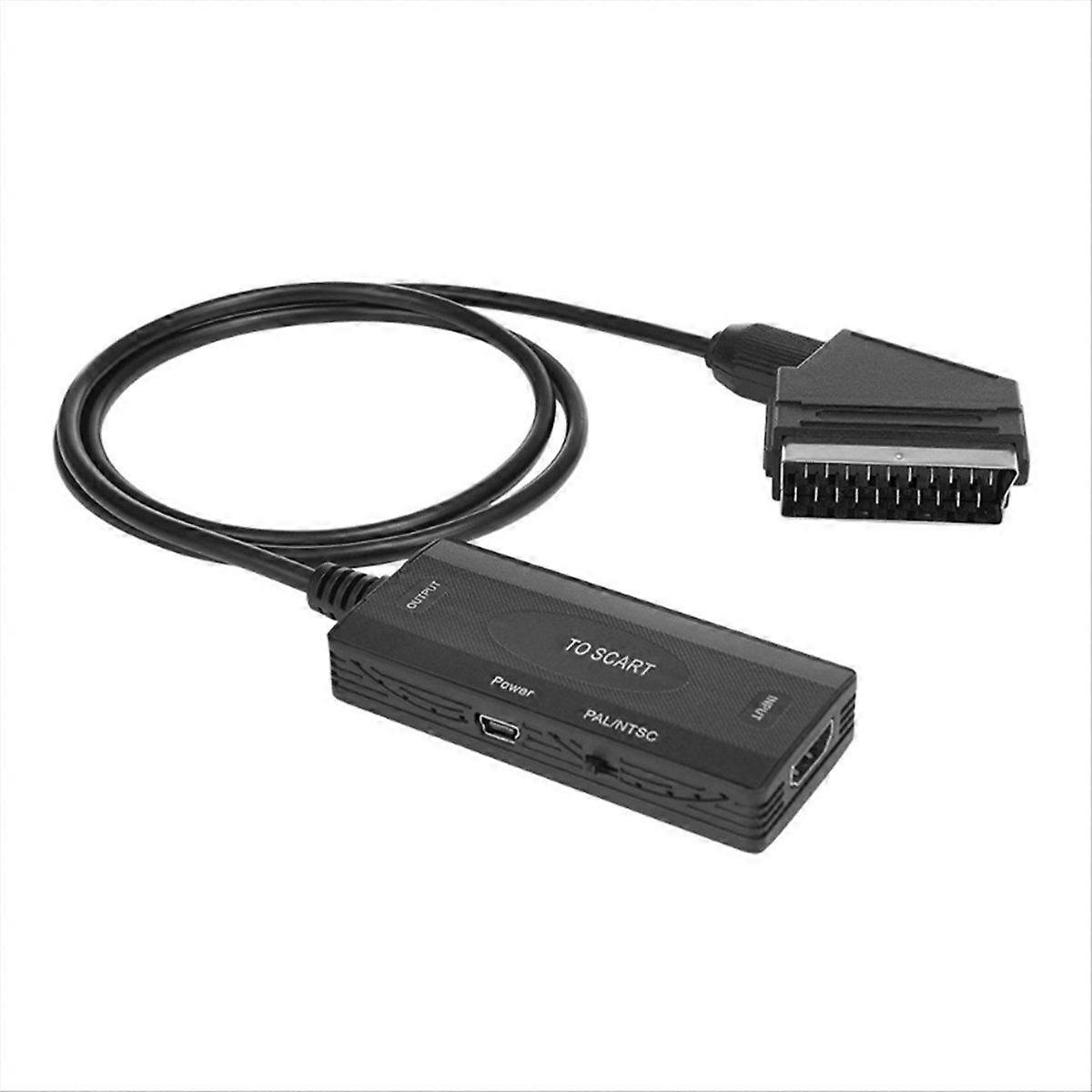 -Compatible to SCART Converter, HD Digital Video -Compatible to Analog Video and L/R Audio Adapter