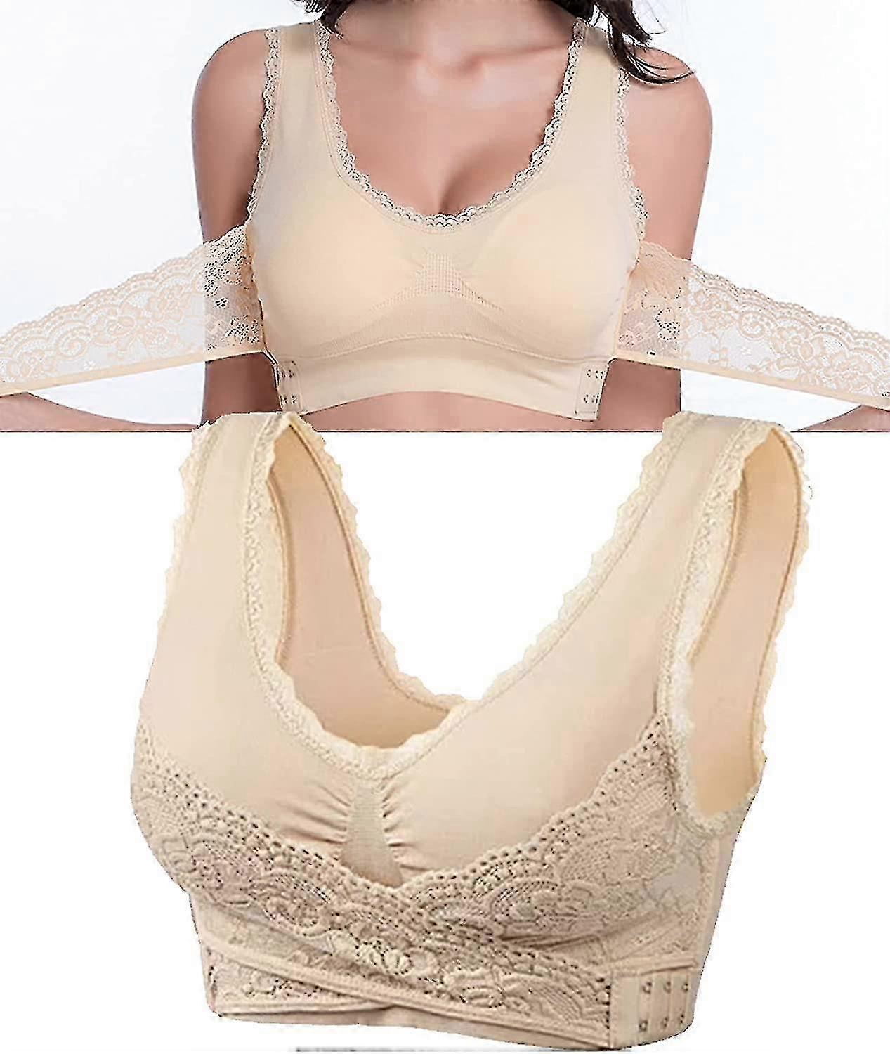 חזייה משיית אלחוטית לעיצוב טורמלין, ניקוי רעלים לימפטי וחזייה לעיצוב, הרמה עוצמתית לנשים - mxbc