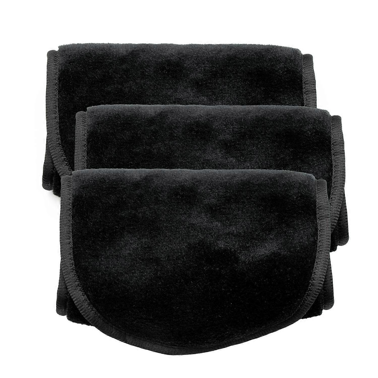 3 件套卸妆布超细纤维面部卸妆布 40.5 x 17 厘米 - 卸妆垫柔软可洗清洁布可重复使用