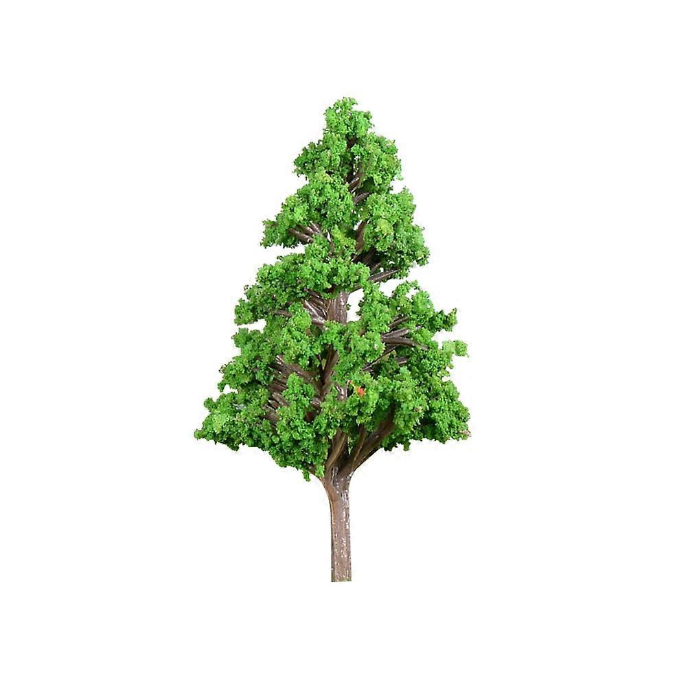 Artificial Mini Tree Plants Miniature Garden Landscaping Decor Simulation Plastic Tree Decoration House Model Large Size 78x44mm Pine tree