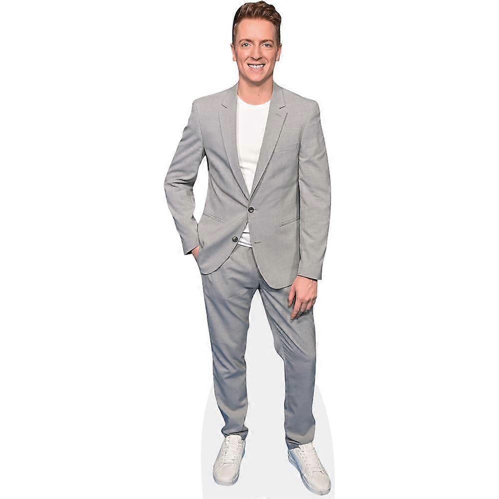 Luis Elkes (Grey Suit) Cardboard Cutout (lifesize OR mini size). Standee. Stand Up.
