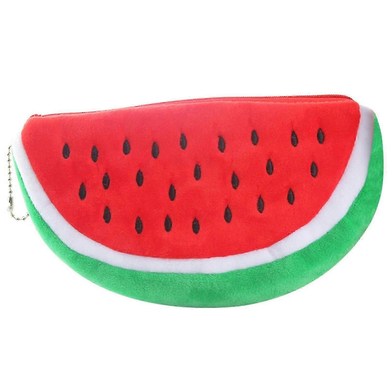 Watermelon Fruit Pen Bag Cute Makeup Pouch For Women And Students