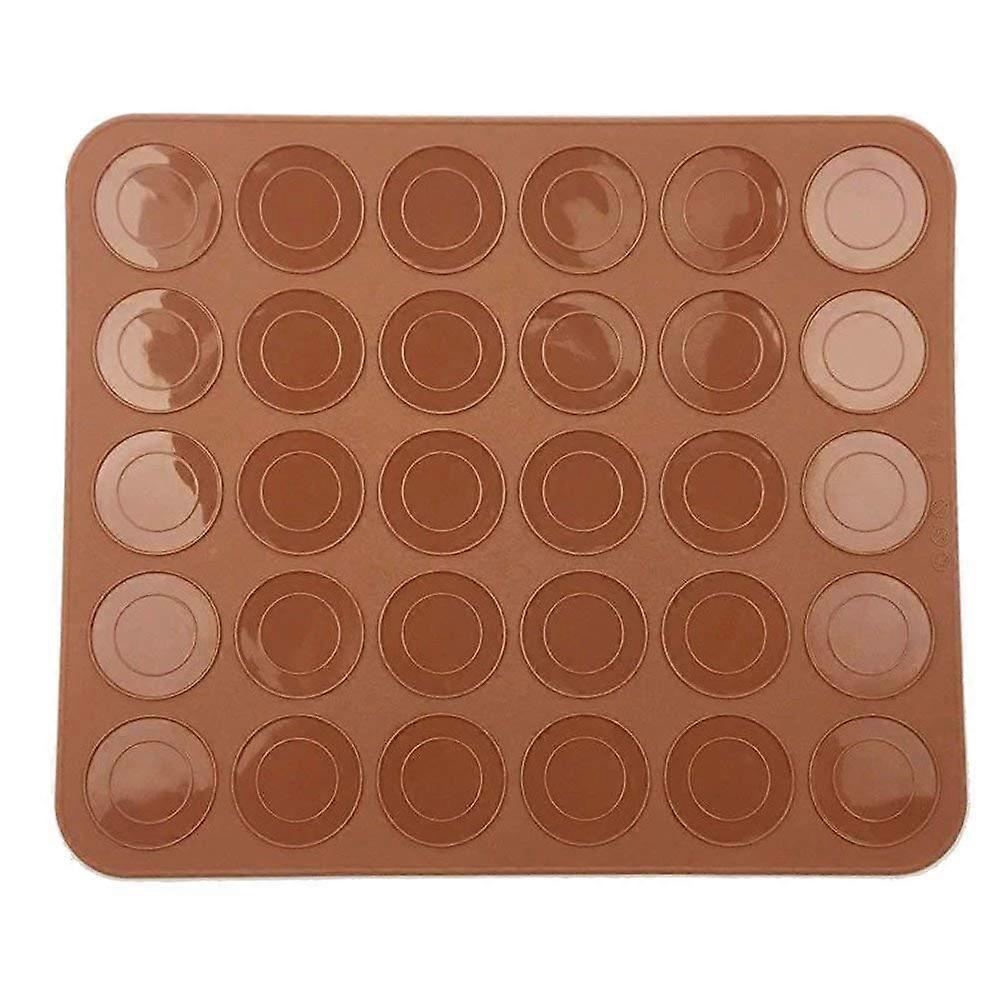 Baking Mat Silicone 30Hole Brown 22 x 26 cm Mould