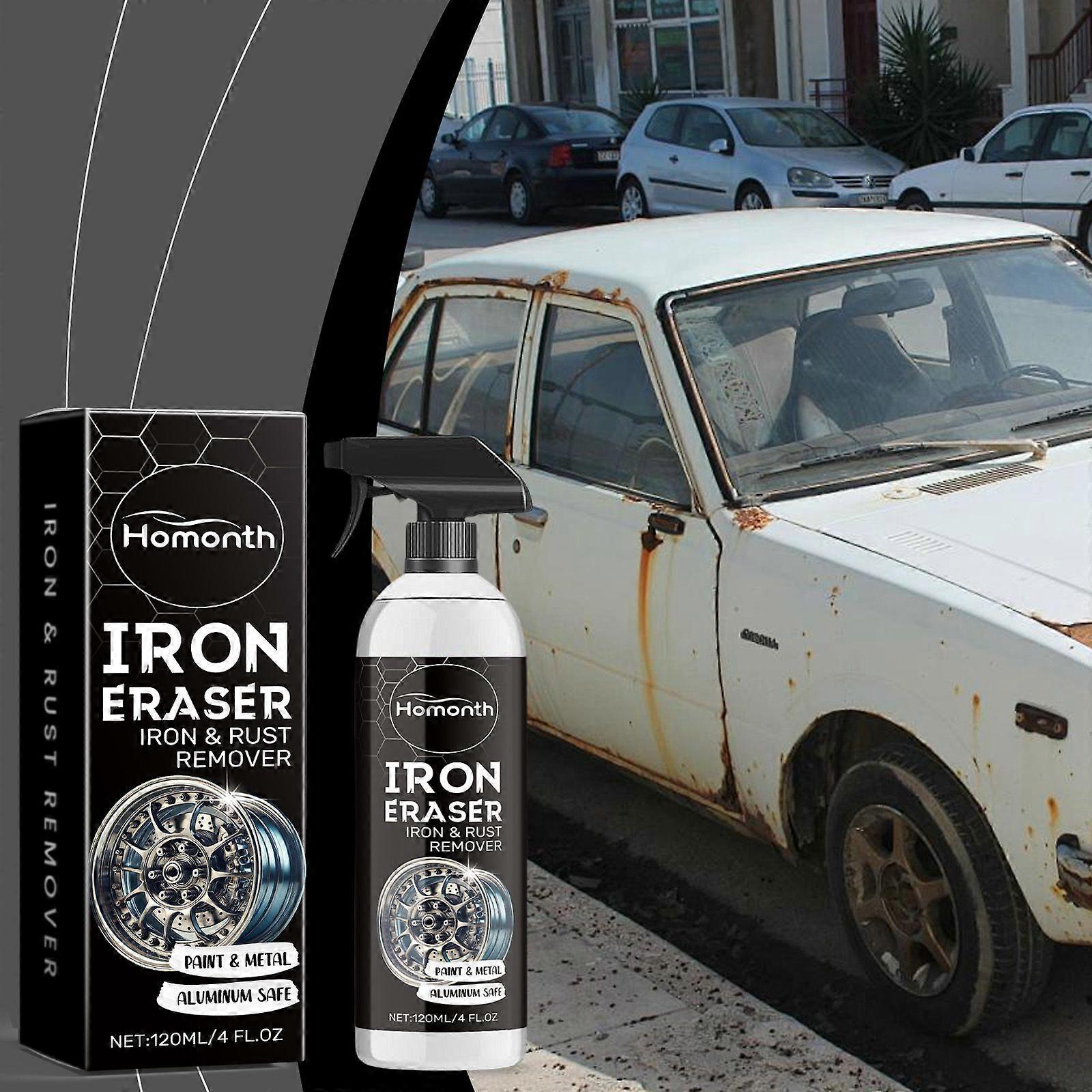 Homonth Car Rust Removing Cleanser Car Cleaning, Decontamination, Scale Removal, New Tire Rust Cleaning Agent