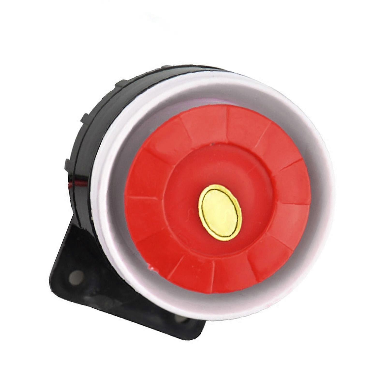 Heavy Duty ABS Metal Security Siren 120dB Emergency Warning Device Upgrades for Home Commercial Use 24V Power Supply Multicolor