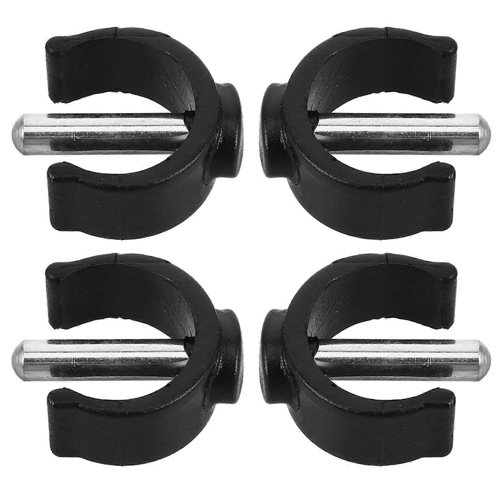 C-Shape Clamp for Walking Canes Assistive Use 4Pcs Reliable Replacement