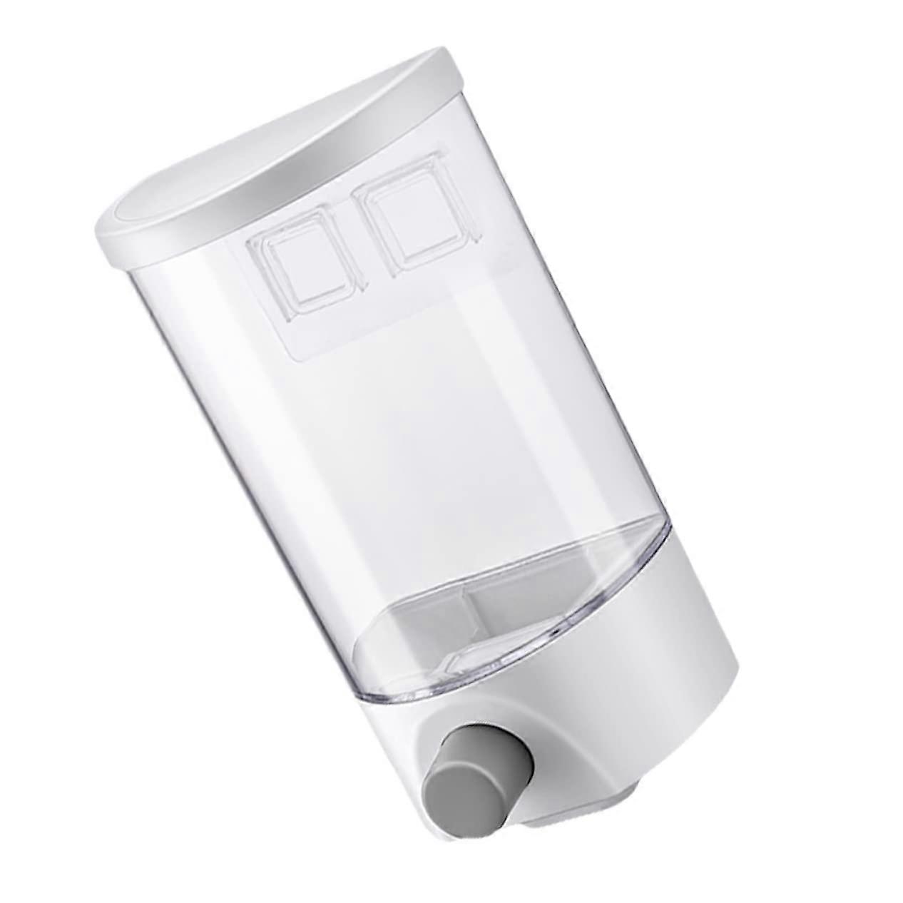 Wall Mounted Storage Jar 1L Capacity, Airtight Seal, Food Grade Container For Coarse Cereal Storage