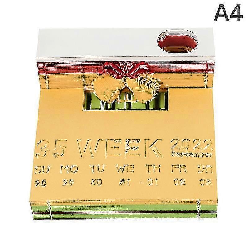 3d Memo Pads,christmas Tree Paper Sculpture Craft Notes Paper With Silhouette,3d