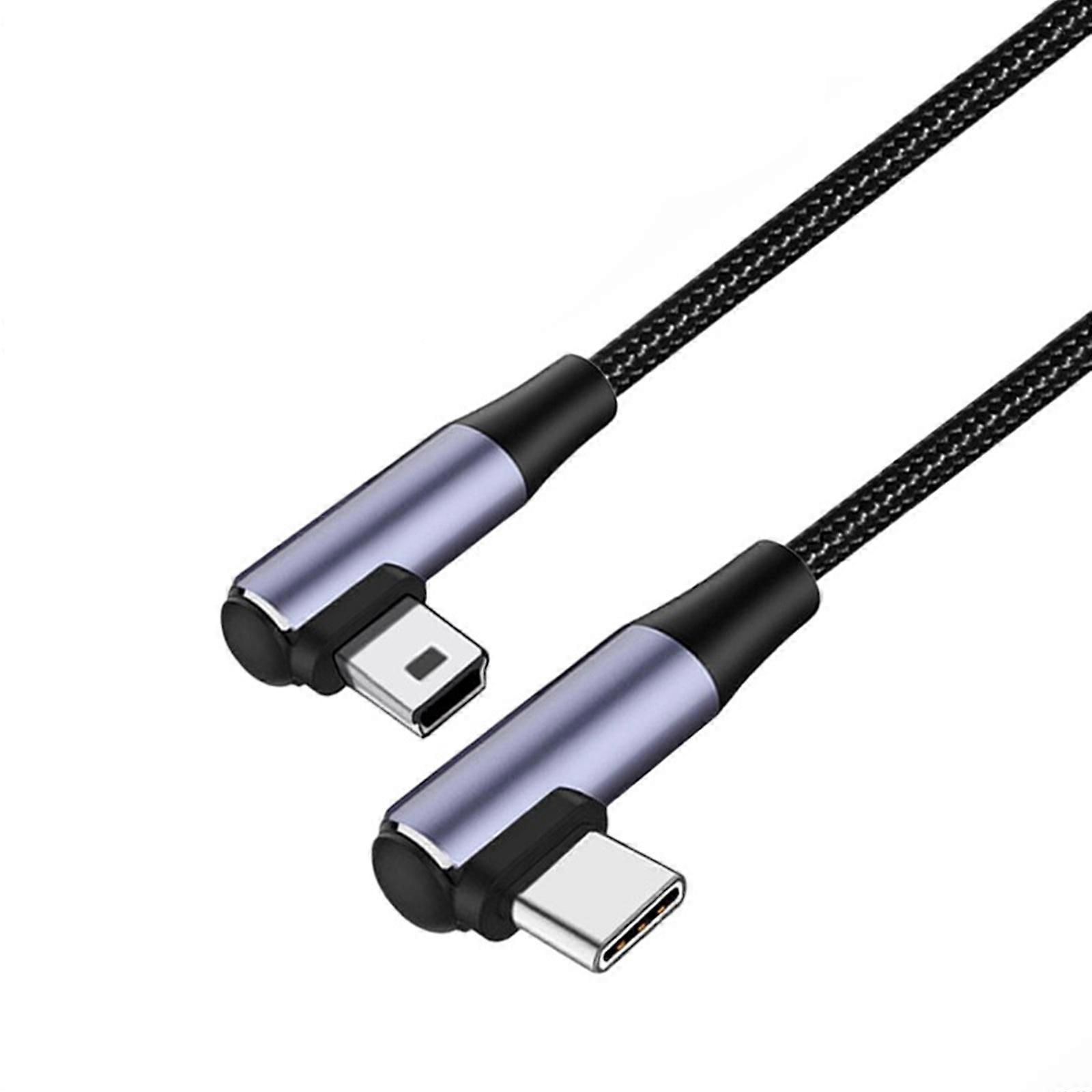 Flexible USB To USB C Adapter Cable, Quick Charge and Data Sync Cord for Portable Electronics Multicolor