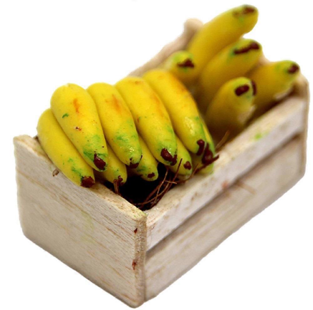 بيت الدمى صندوق صندوق سوق الموز كشك متجر البقالة متجر ملحق