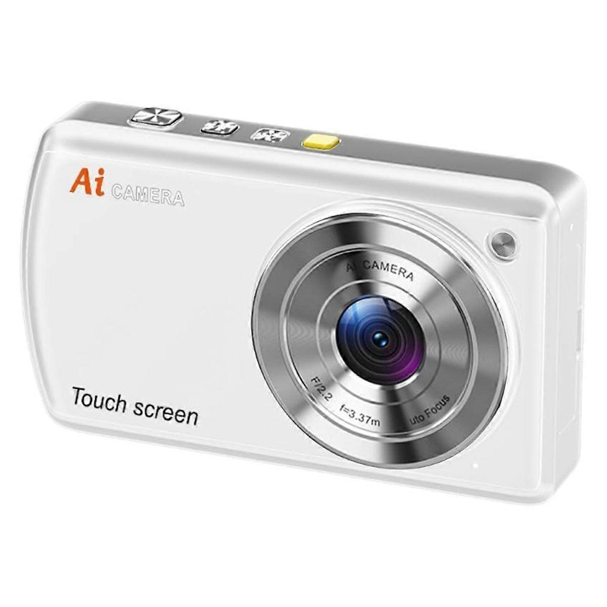 AI Digital Camera, WiFi Cameras for Photography with Object Recognition, Compact Point and Digital