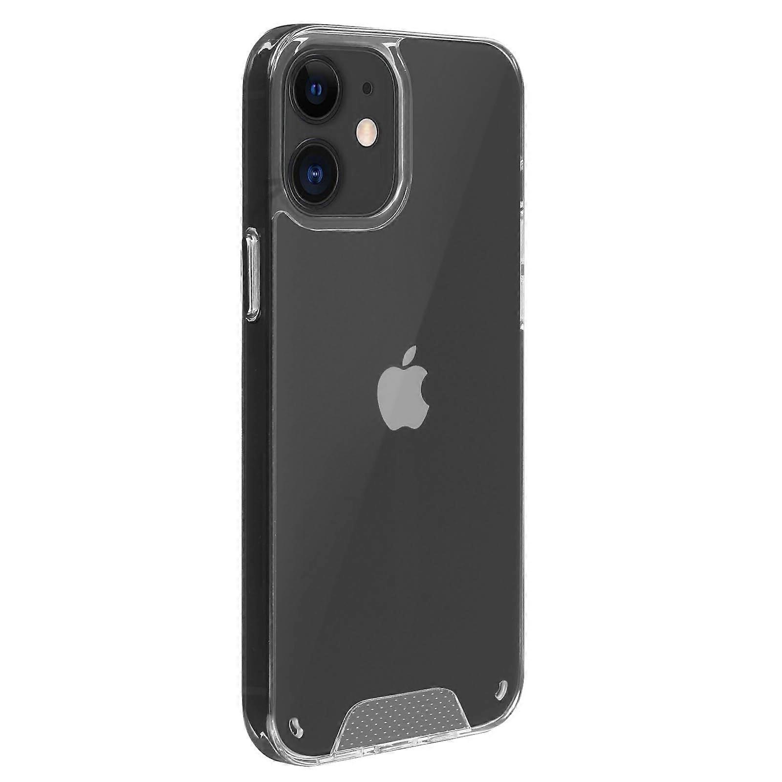 Cover Apple iPhone 12 Bi-materiale Collezione Cristal Trasparente