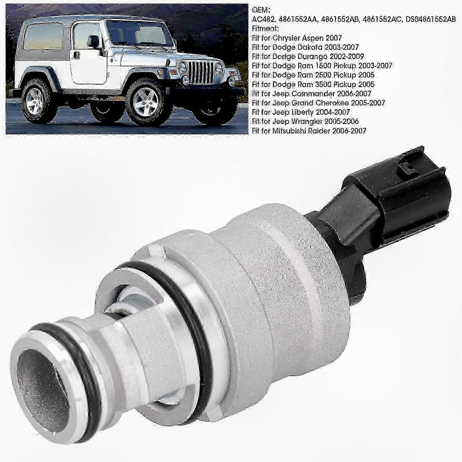 Idle Air Control IAC Valve AC482 4861552AC Replacement Accessory Compatible with Certain Chrysler Models