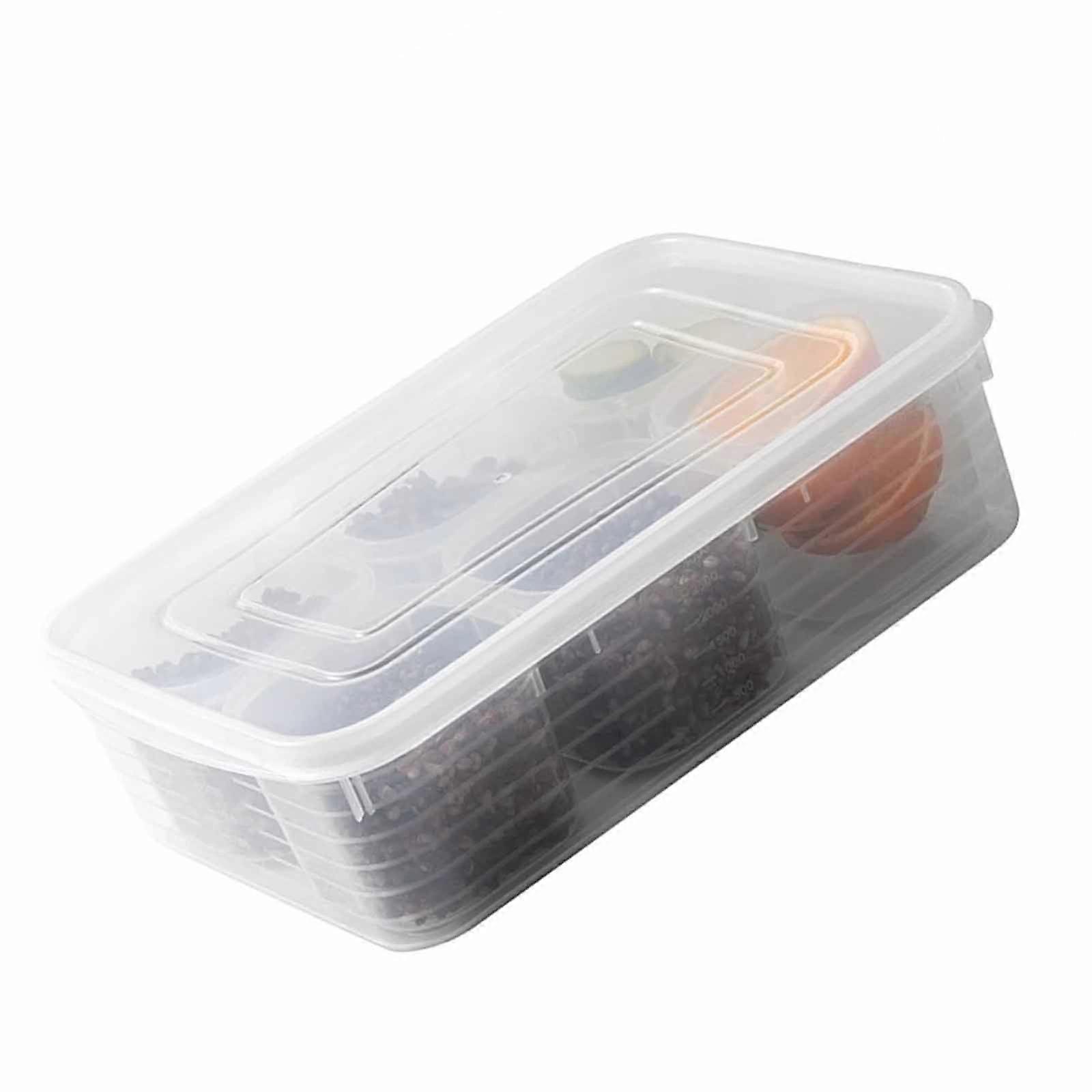 Sturdy Food Storage Containers Set for Freshing and Convenience Sturdy Leakproof Designs Microwaves and Freezer Safe Multicolor