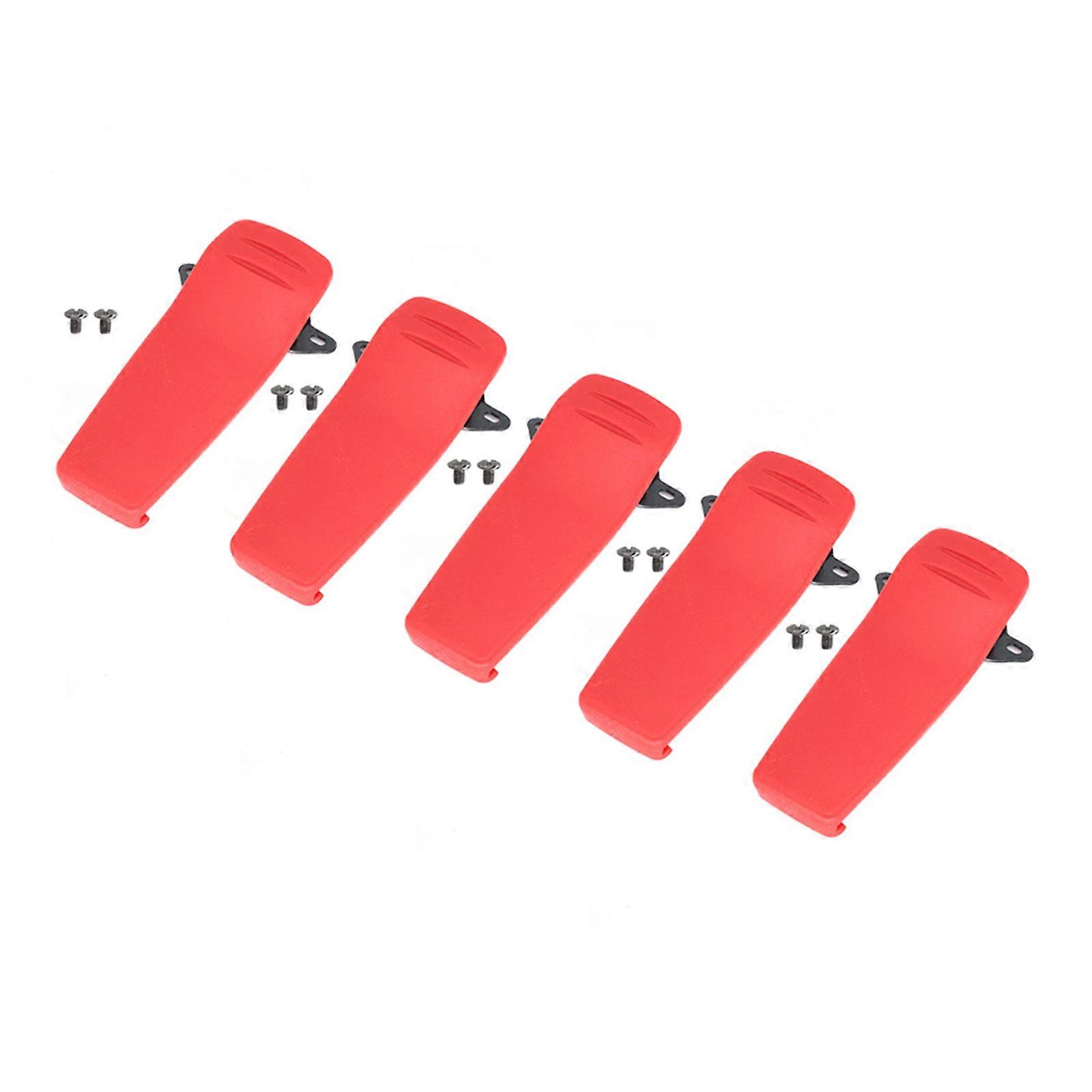 Replacement Battery Belt Clip Clamp Suitable For BP210 V82 Portable Two Way Radio Speakers Microphones Easy Installation Multicolor