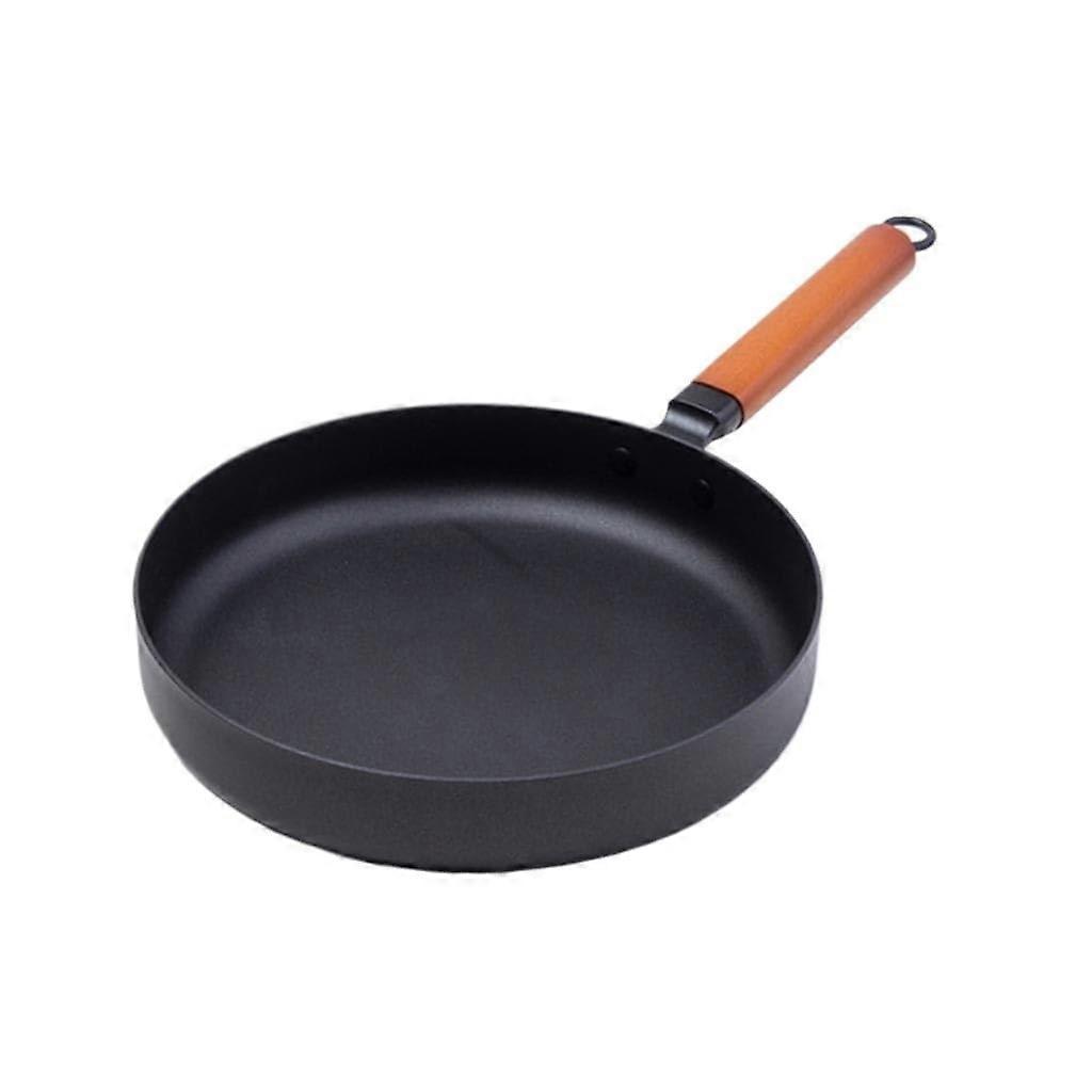 Cast Iron Wok Uncoated Non‑Stick Pan for Gas and Induction Cookers Ancient Pharaoh Design
