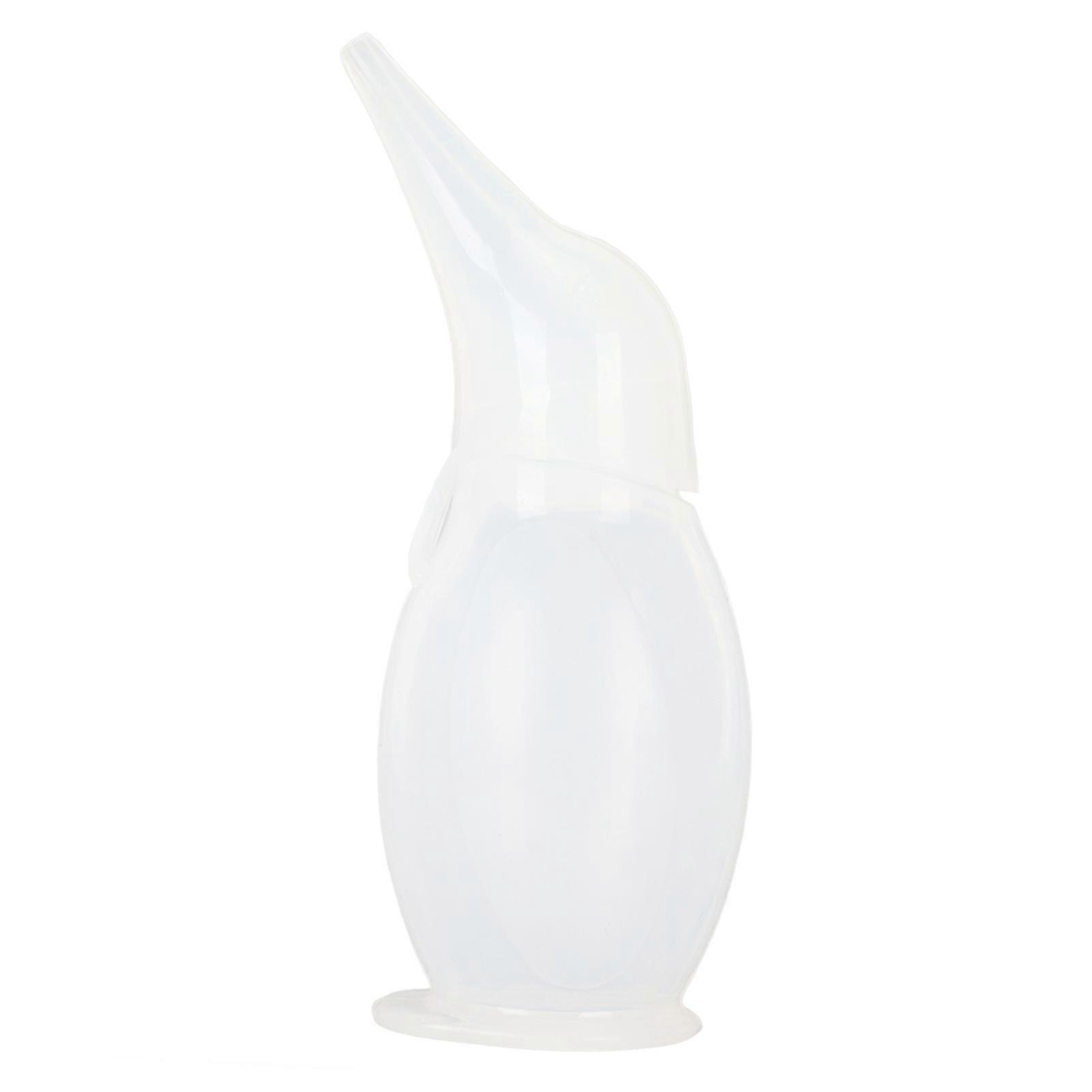 Silicone nose cleaner for babies, penguin-shaped and easy to use
