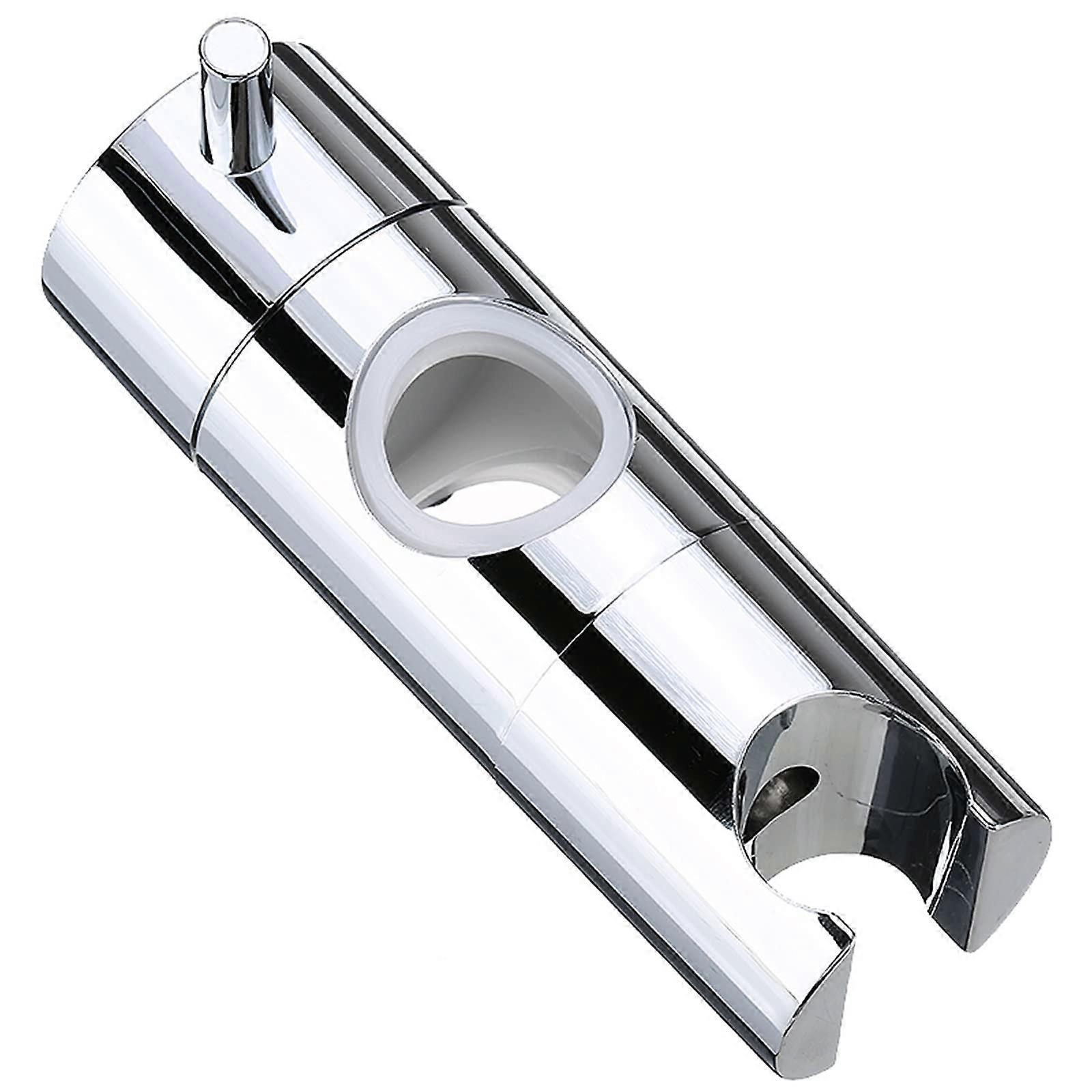 Universal Shower Head Holder Chrome Bracket for Sliding Bar Rail Bathroom Replacement