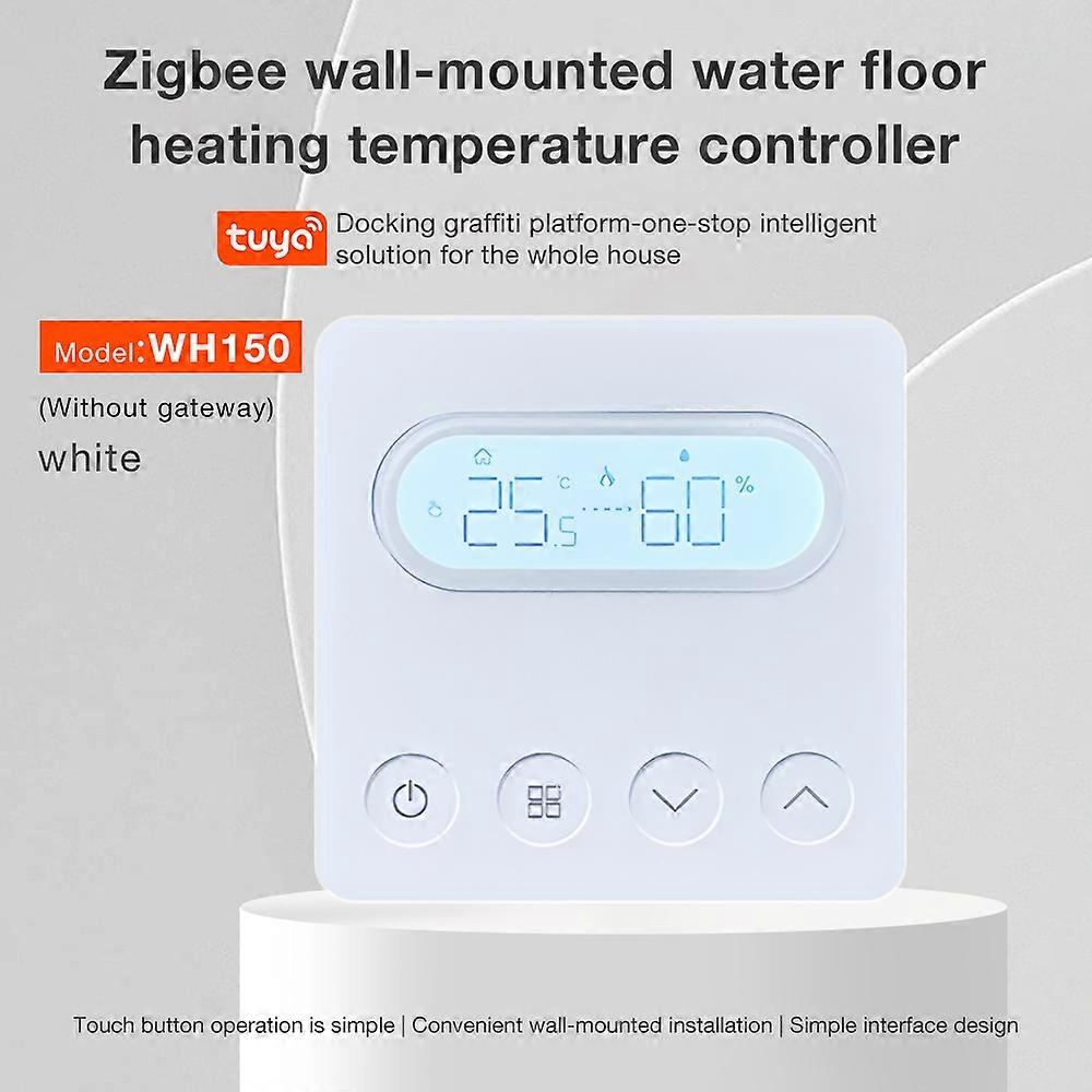Zigbee Thermostat Tuya Wall-mounted Water / Gas Boiler Warm Floor Heating Temperature Controller Smart Thermoregulator Alexa