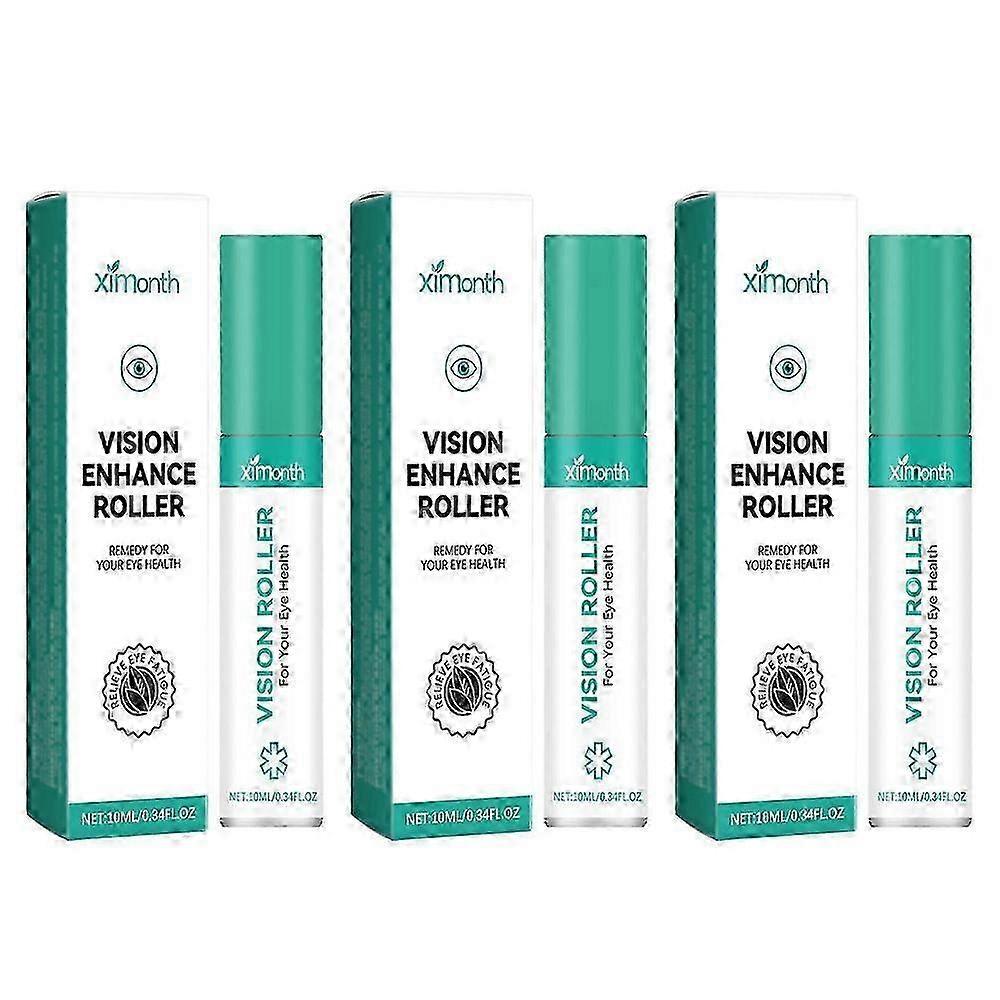 3X Vision Enhancer Eye Roller Massage Relieves Eye Strain And Improves Vision