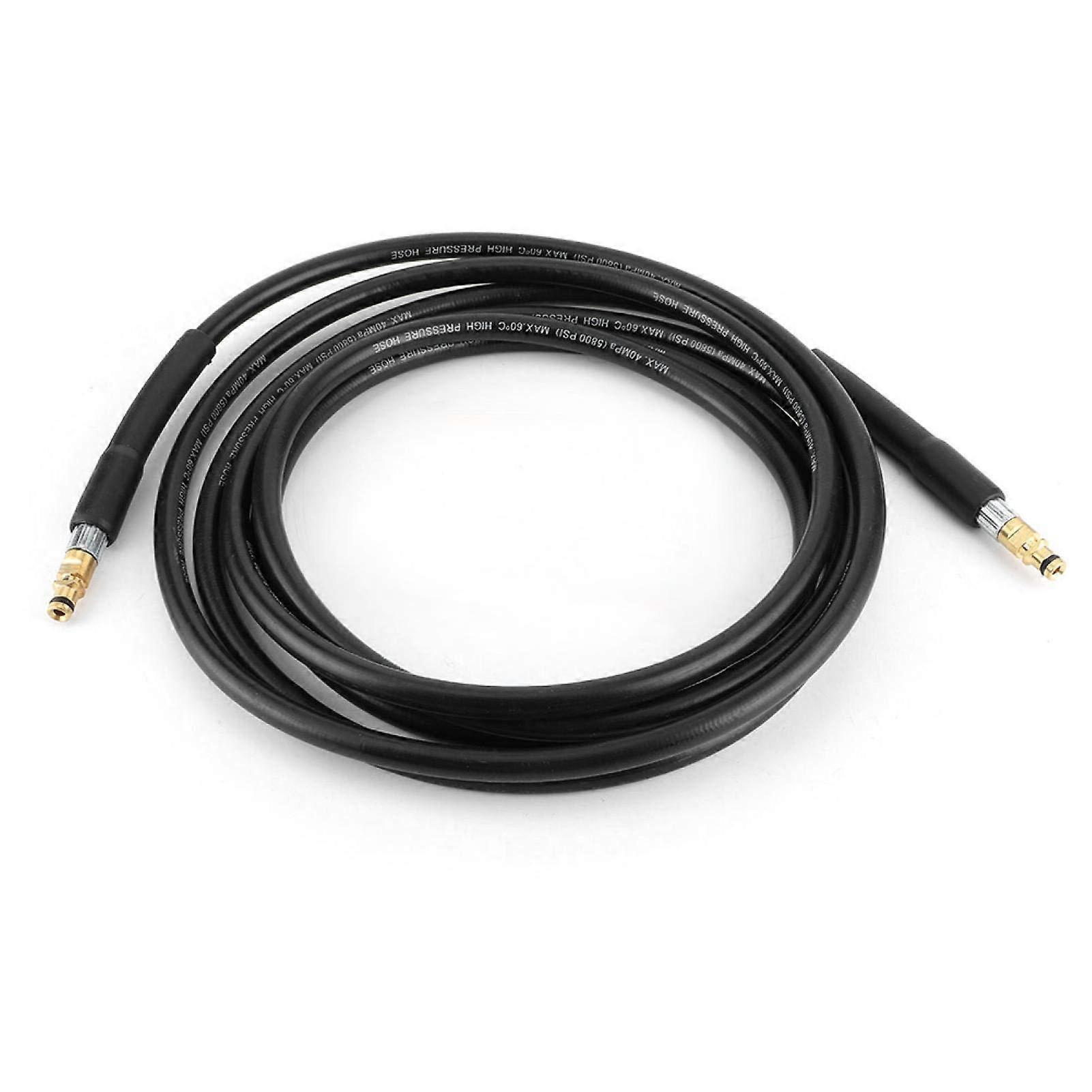 Pressure Washer Hose for Karcher K2 K3 K4 K5, 6m Durable Steel Braid Quick Connect Cold Water Use